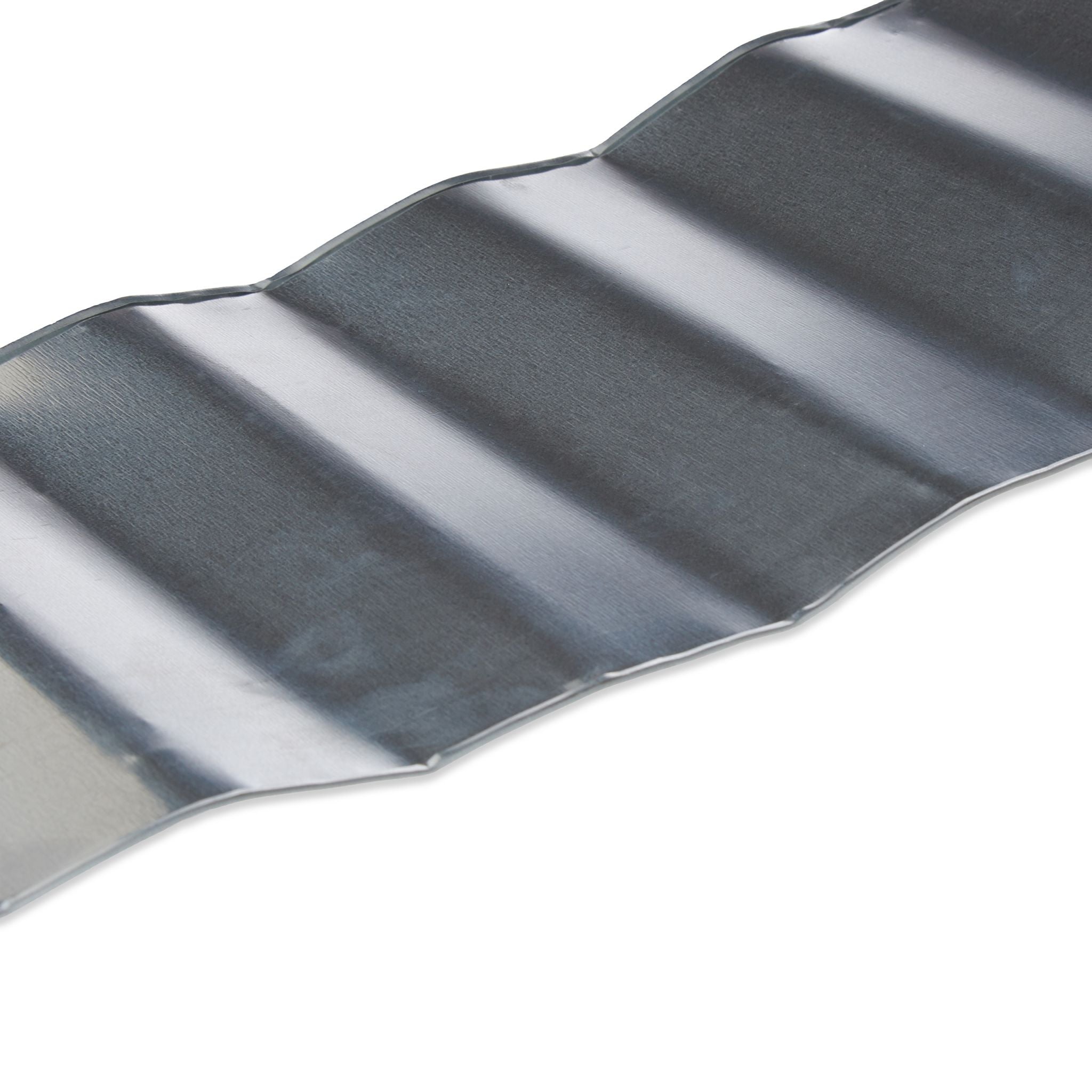 Rasenkante 10m Metall Silber von Relaxdays