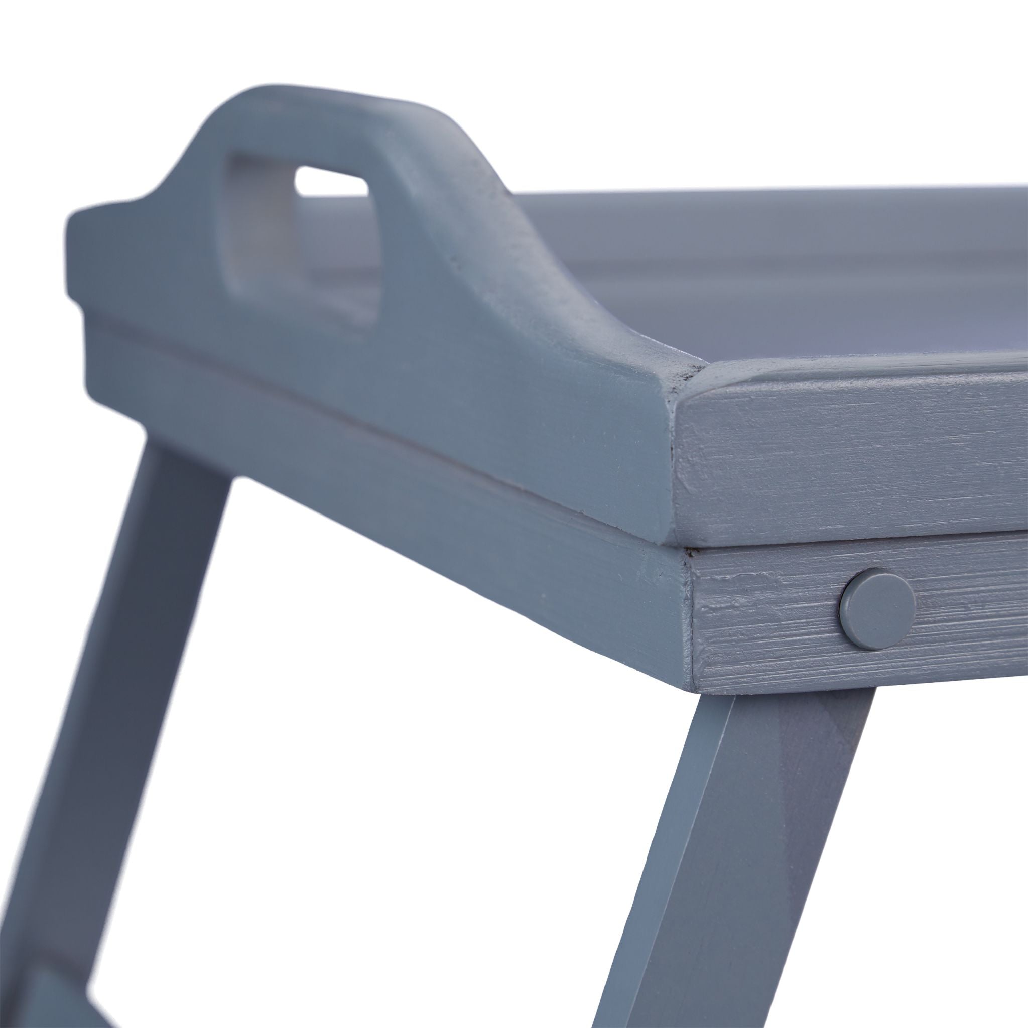 Betttablett Bambus Grau von Relaxdays