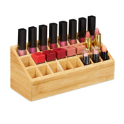 Lippenstifthalter 24 Fächer Hellbraun von Relaxdays