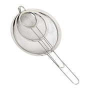 Küchensieb 3er-Set Silber von Relaxdays