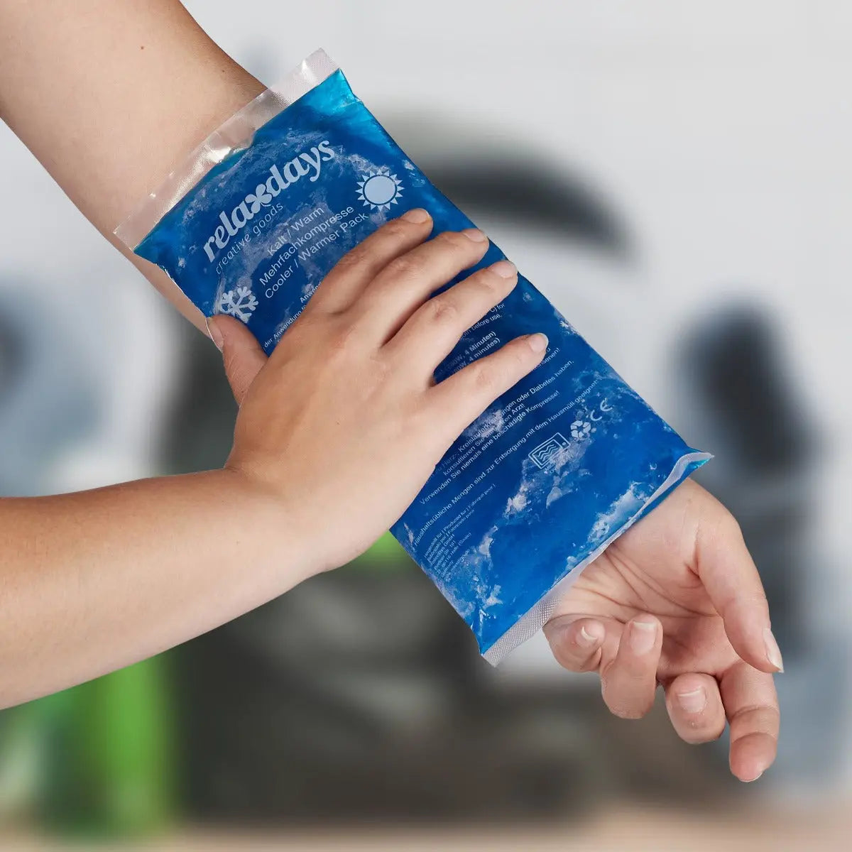Kühlpads Gel 8er Set von Relaxdays