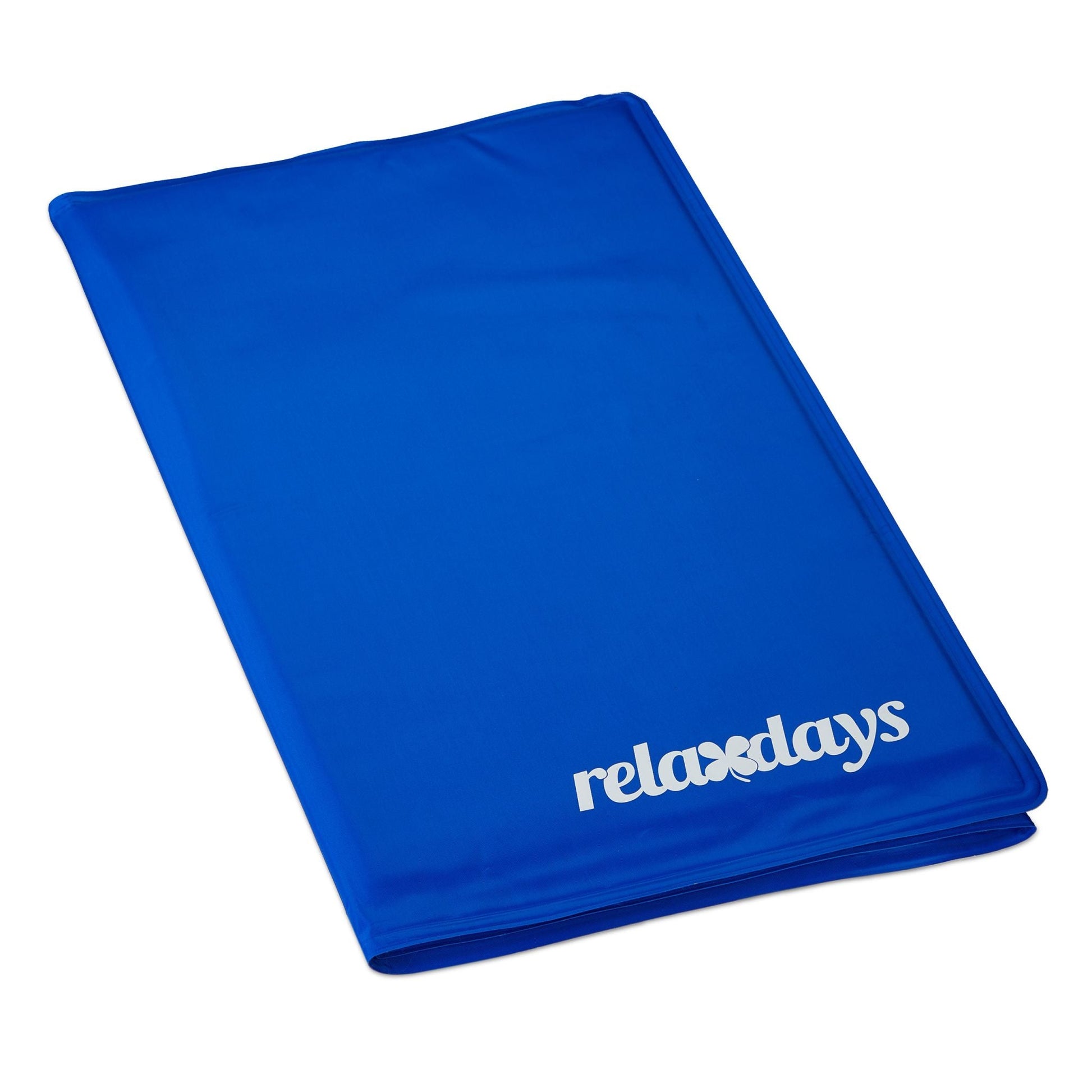 Kühlmatte Hund blau Blau von Relaxdays