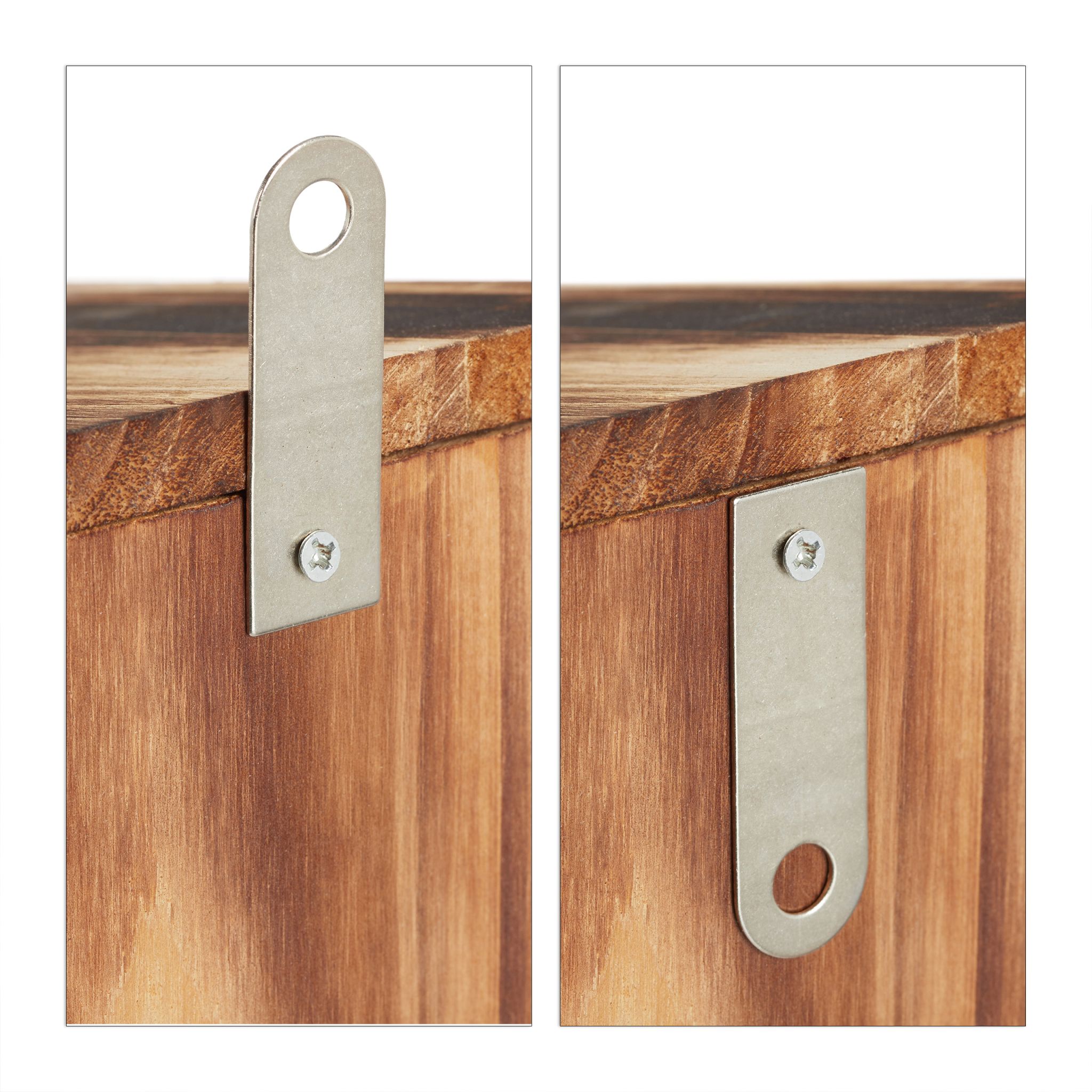 Eichhörnchen Futterhaus zum Hängen Braun von Relaxdays