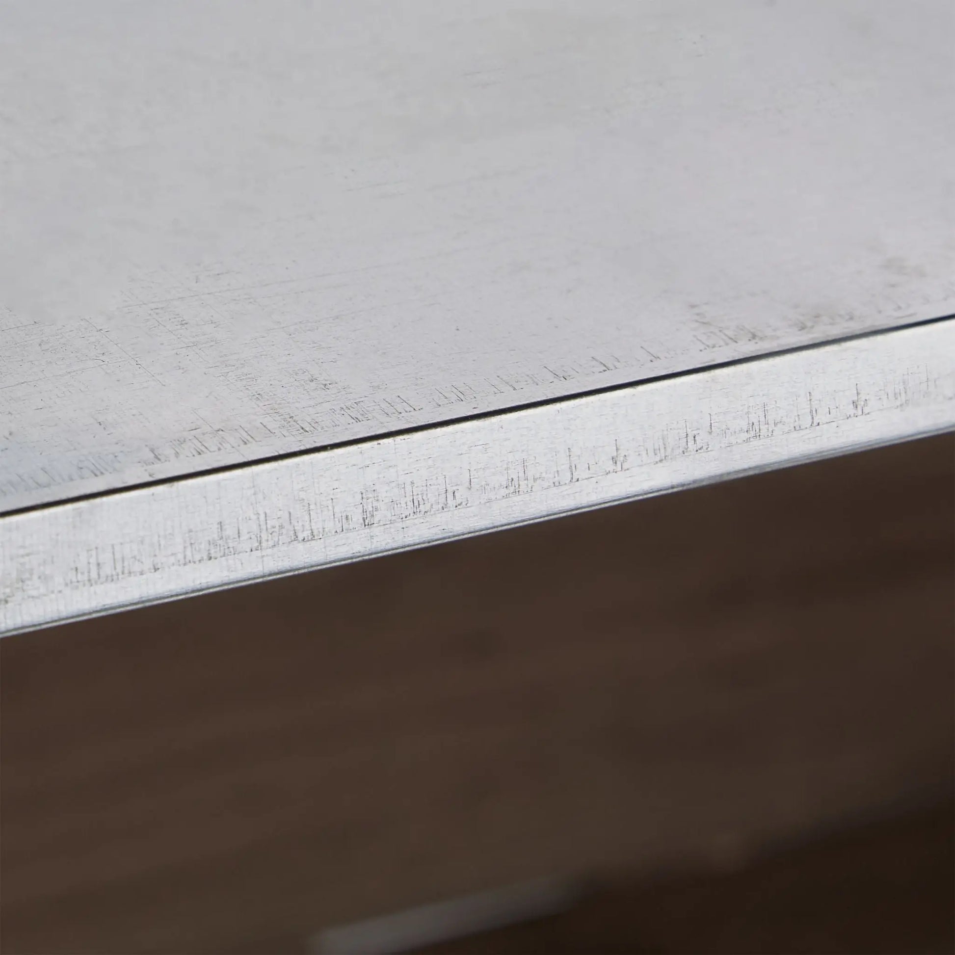 Pflanztisch Holz Dunkelbraun-Silber von Relaxdays