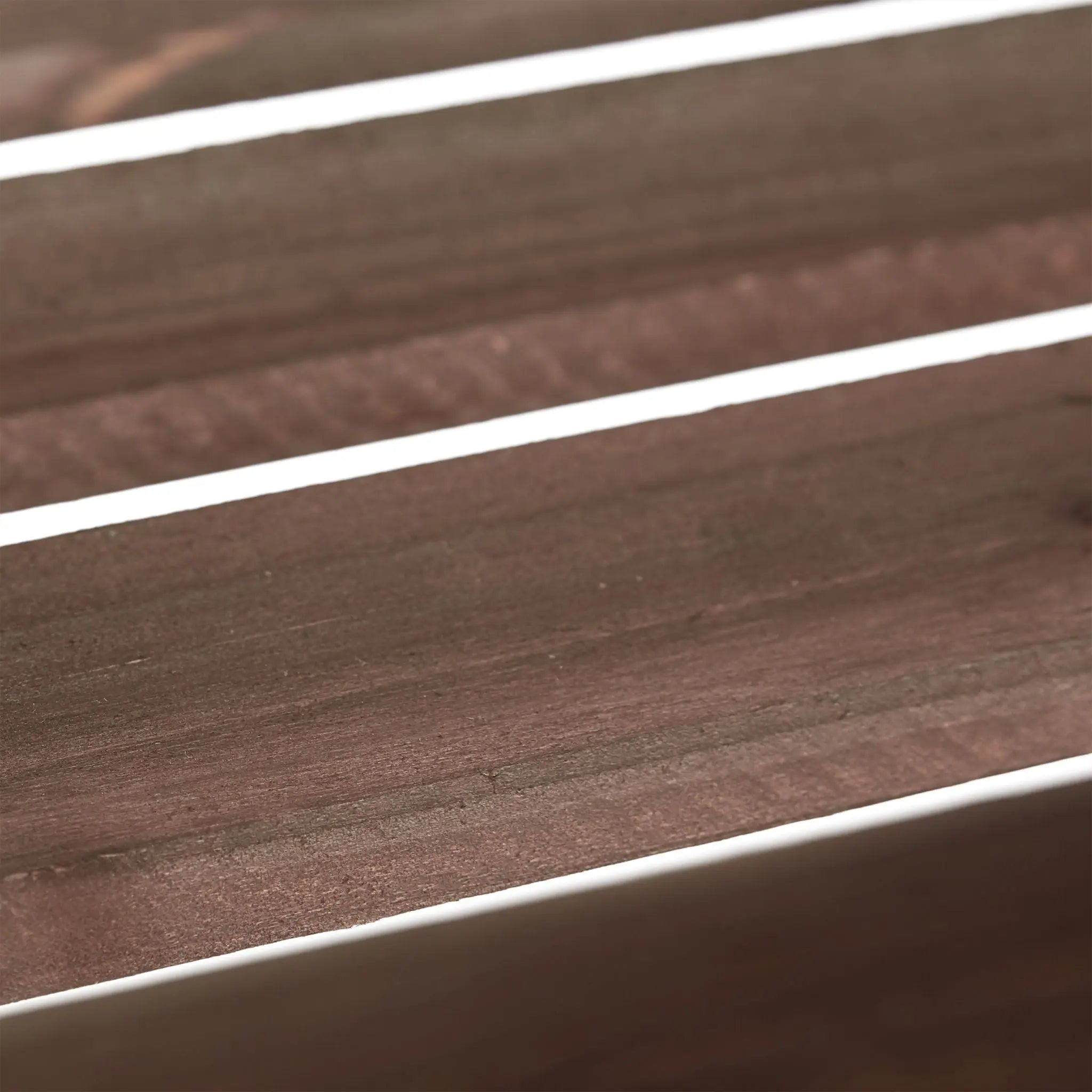 Pflanztisch Holz Dunkelbraun-Silber von Relaxdays