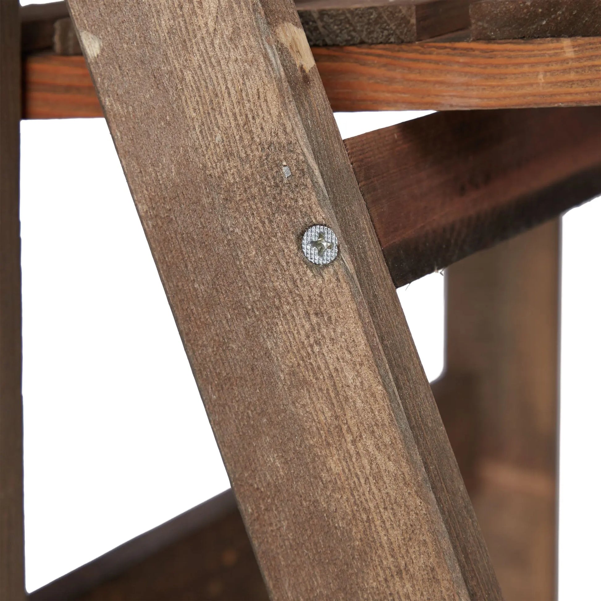 Blumentreppe Holz dunkelbraun Dunkelbraun von Relaxdays