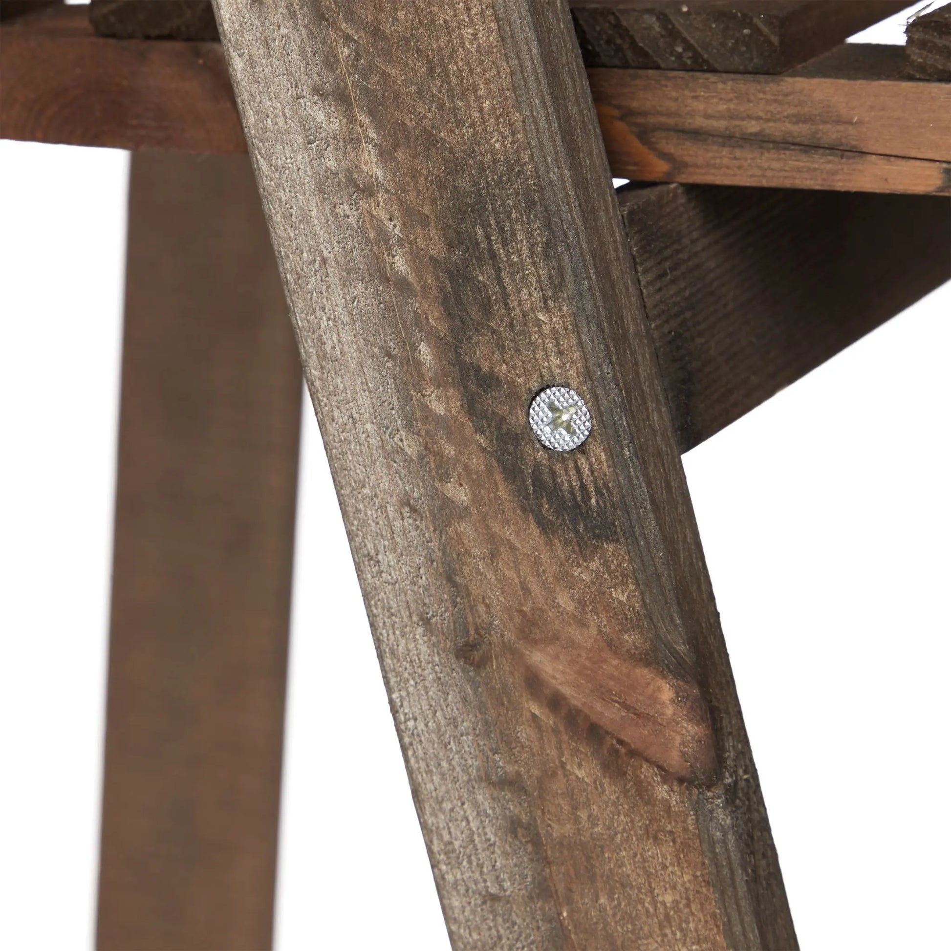 Blumentreppe Holz dunkelbraun Dunkelbraun von Relaxdays