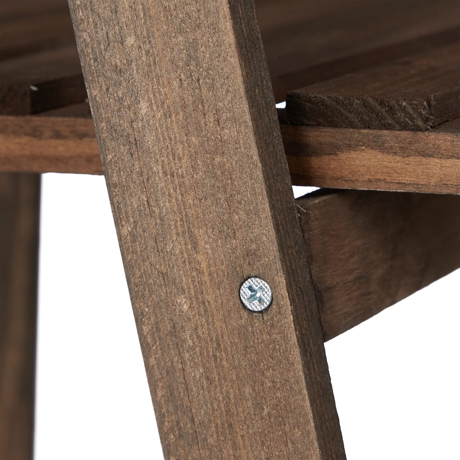 Blumentreppe Holz dunkelbraun Dunkelbraun von Relaxdays
