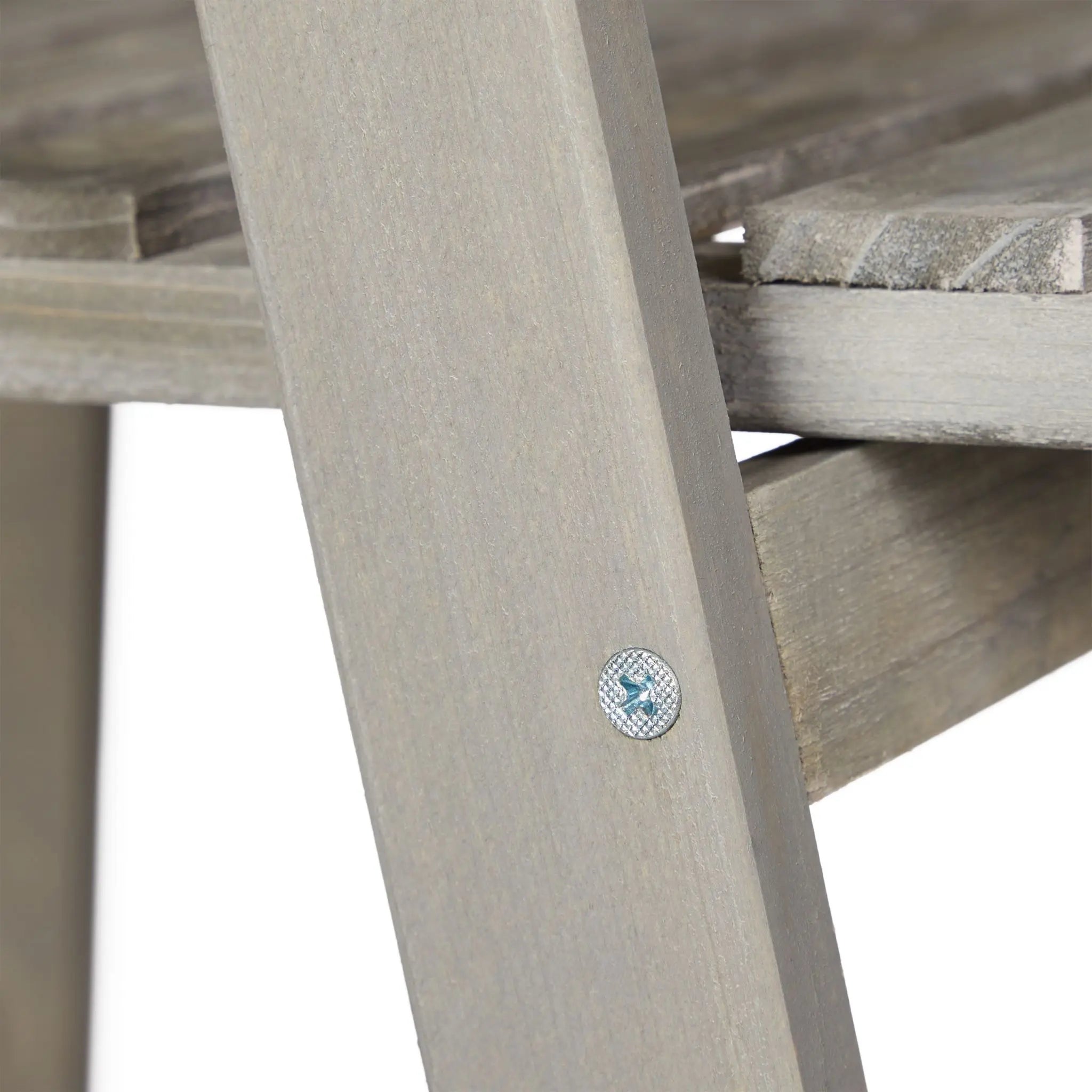 Blumentreppe Holz grau Grau von Relaxdays