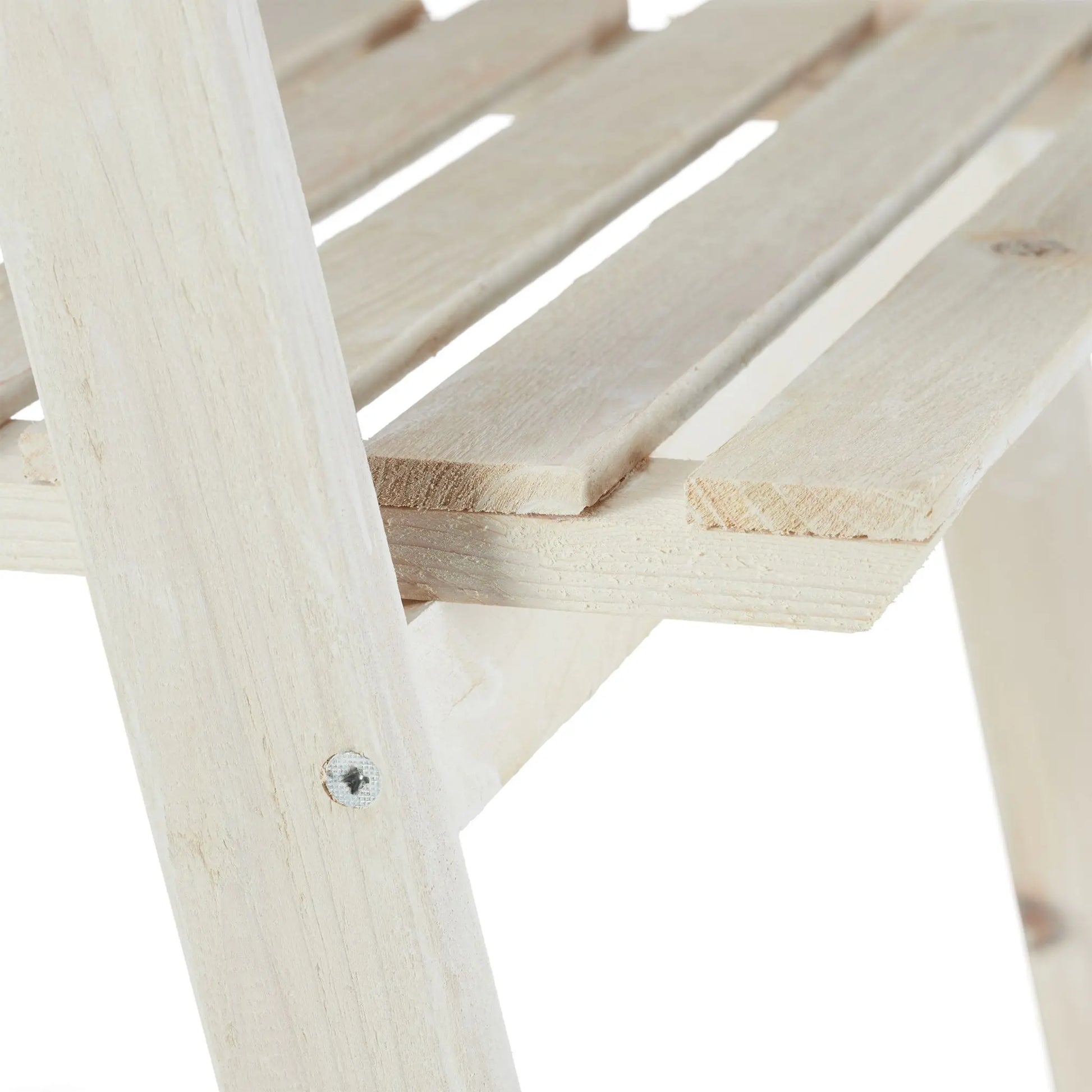 Blumentreppe Holz Weiss von Relaxdays