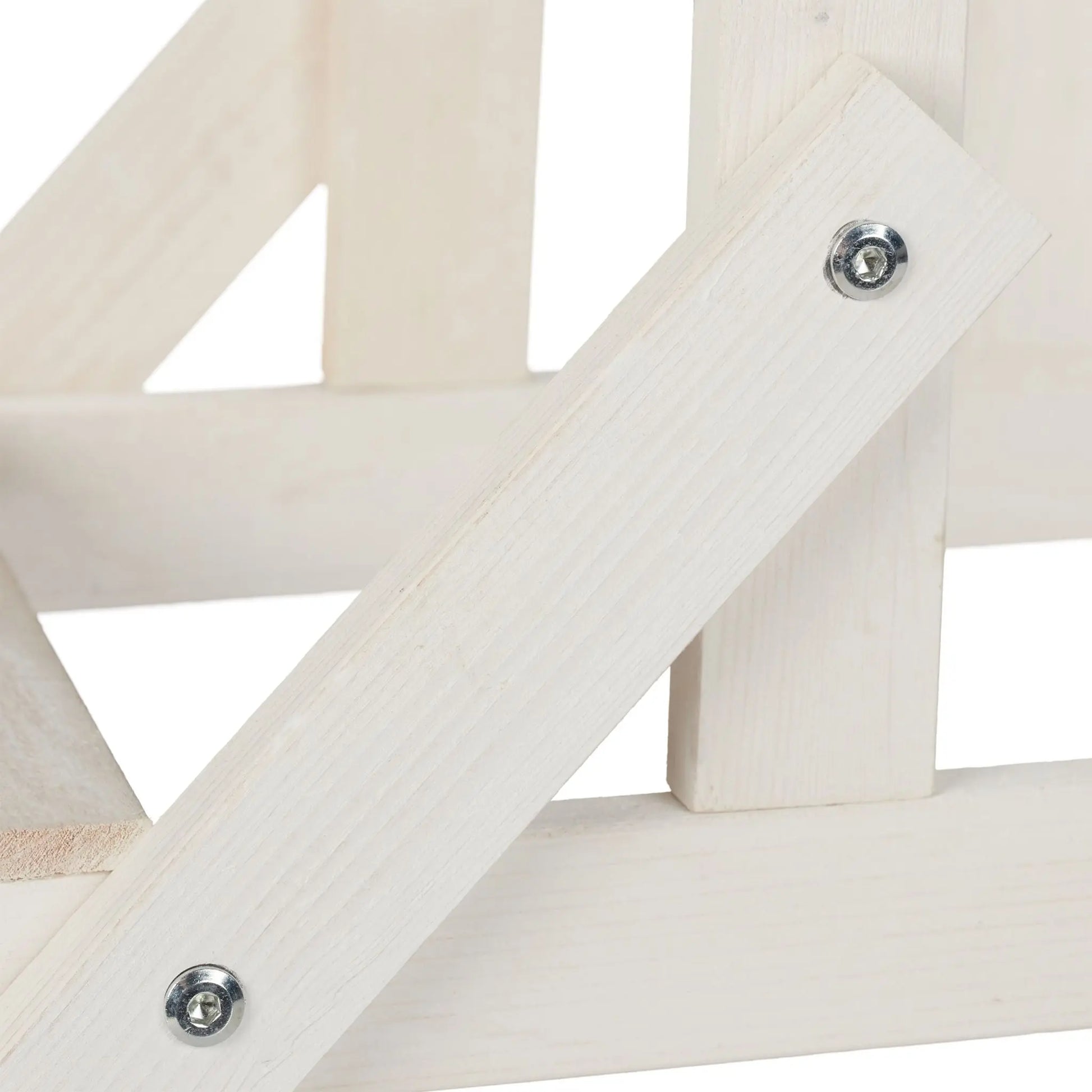 Blumentreppe Holz mit 3 Stufen Weiss von Relaxdays