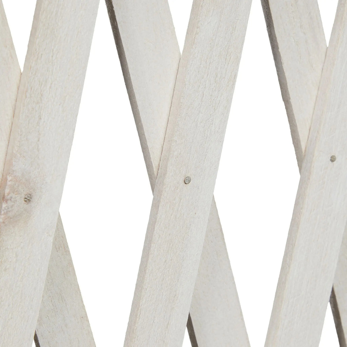 Rankgitter Holz ziehbar Weiss von Relaxdays