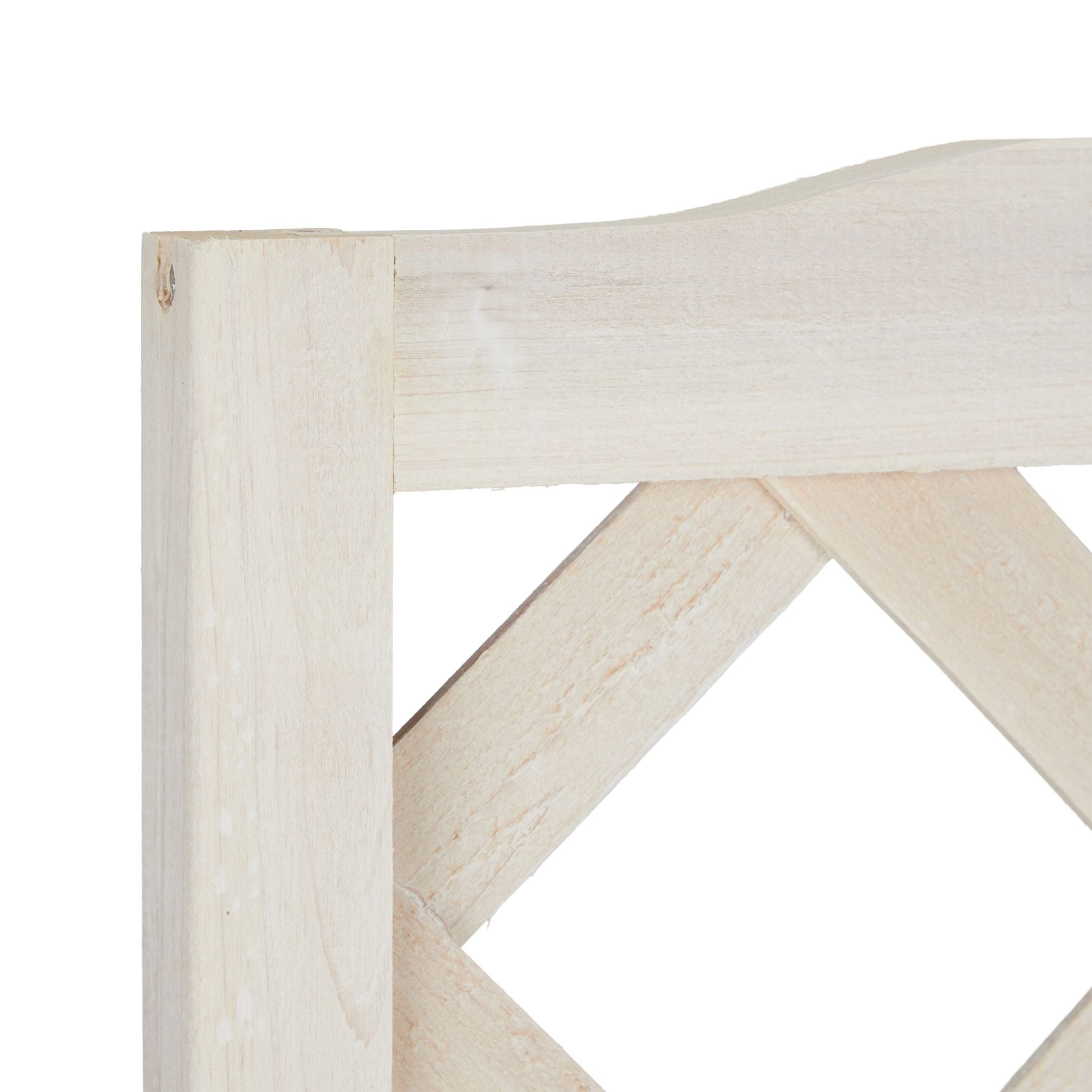 Holz Rankkasten Weiss