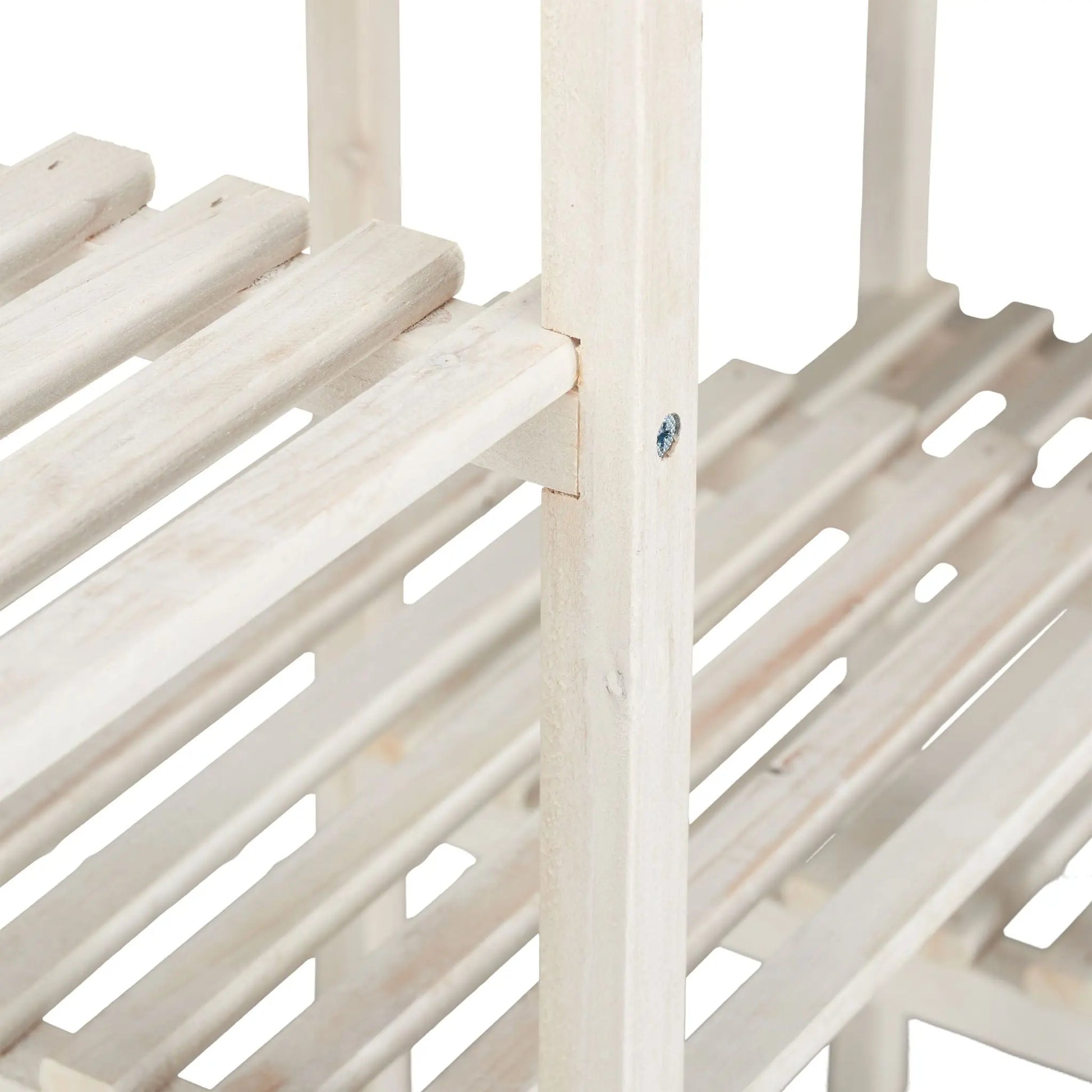 Blumenregal Holz weiss Weiss von Relaxdays
