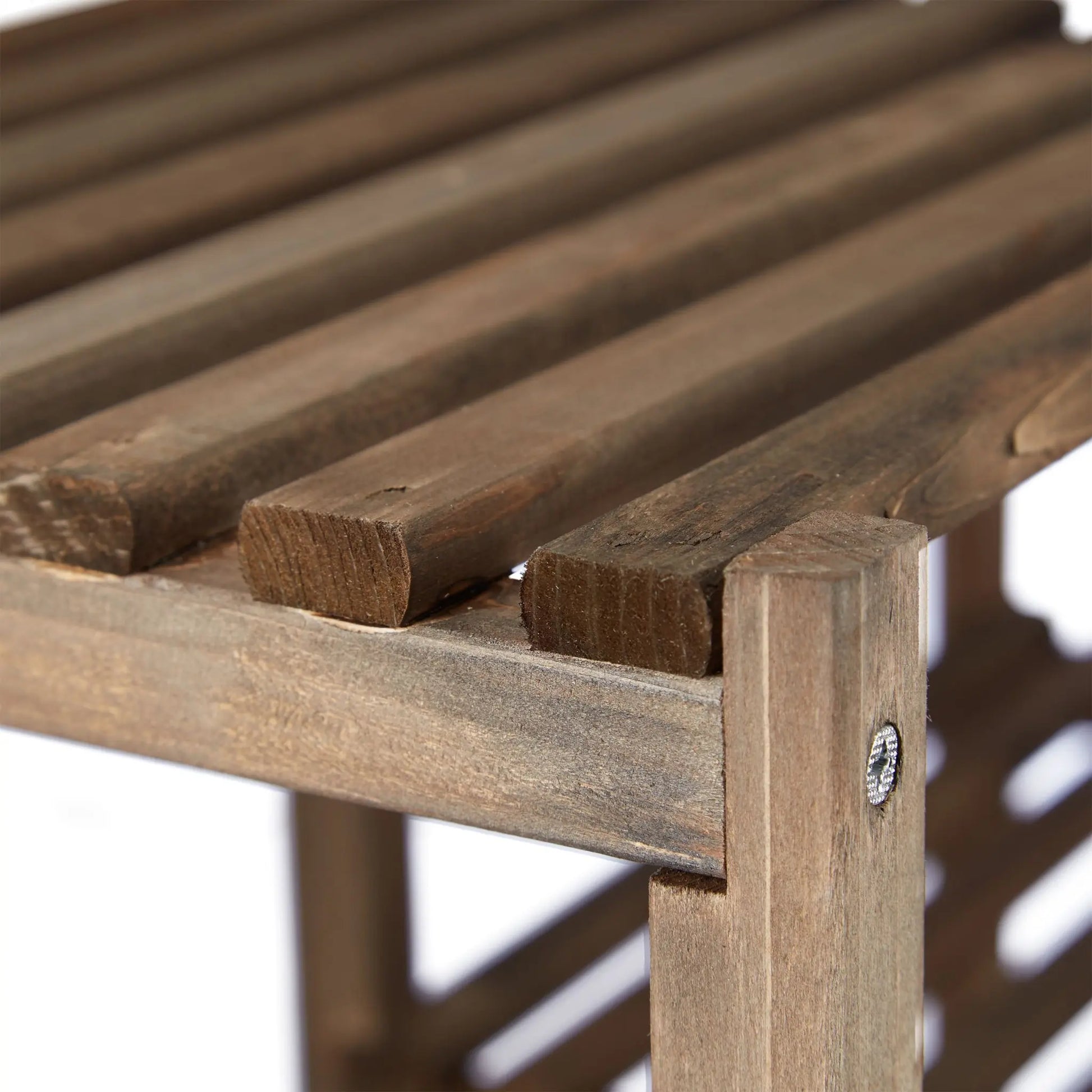 Blumenregal Holz Dunkelbraun von Relaxdays