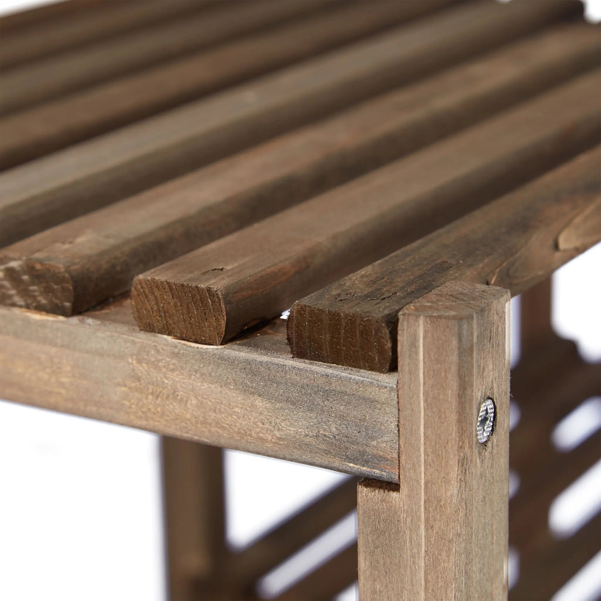 Blumenregal Holz Dunkelbraun von Relaxdays