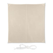 Sonnensegel Quadrat in Beige Beige von Relaxdays