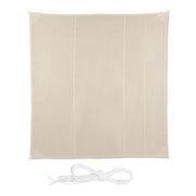 Sonnensegel Quadrat in Beige Beige von Relaxdays