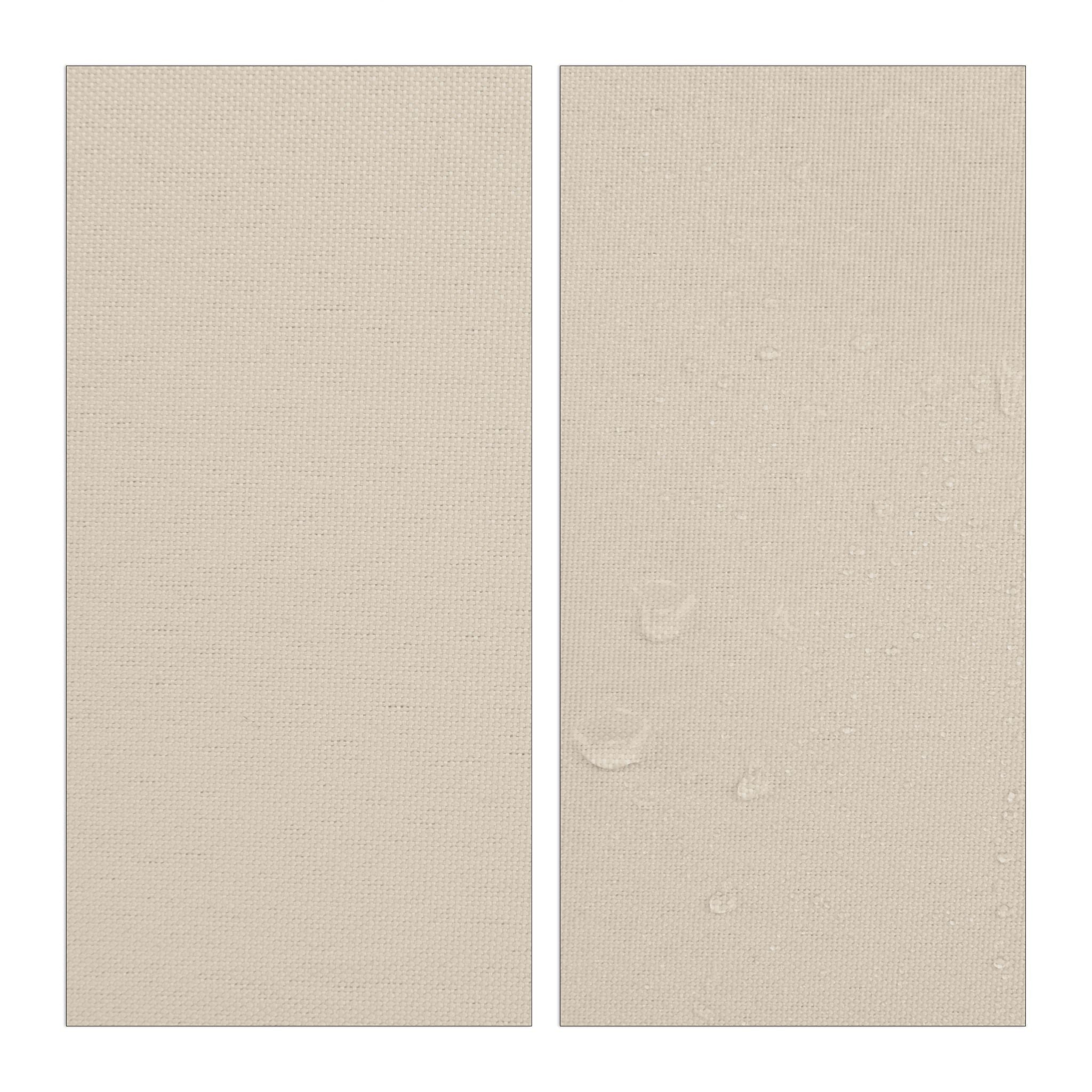 Sonnensegel Quadrat in Beige Beige von Relaxdays