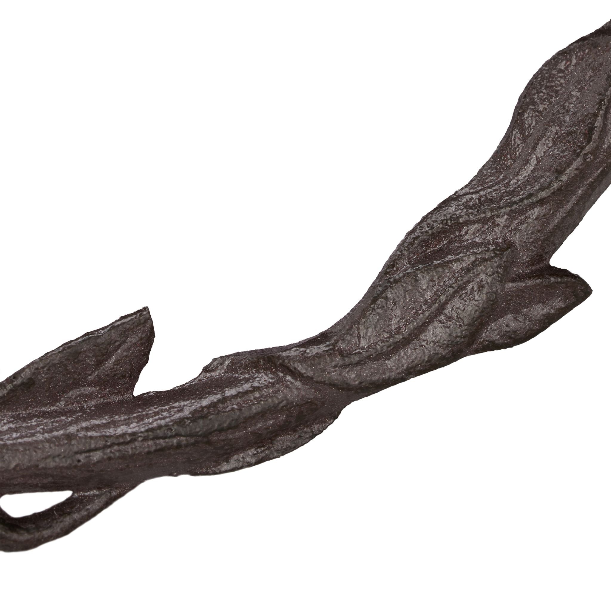 Vogeltränke Blüte Gusseisen Braun