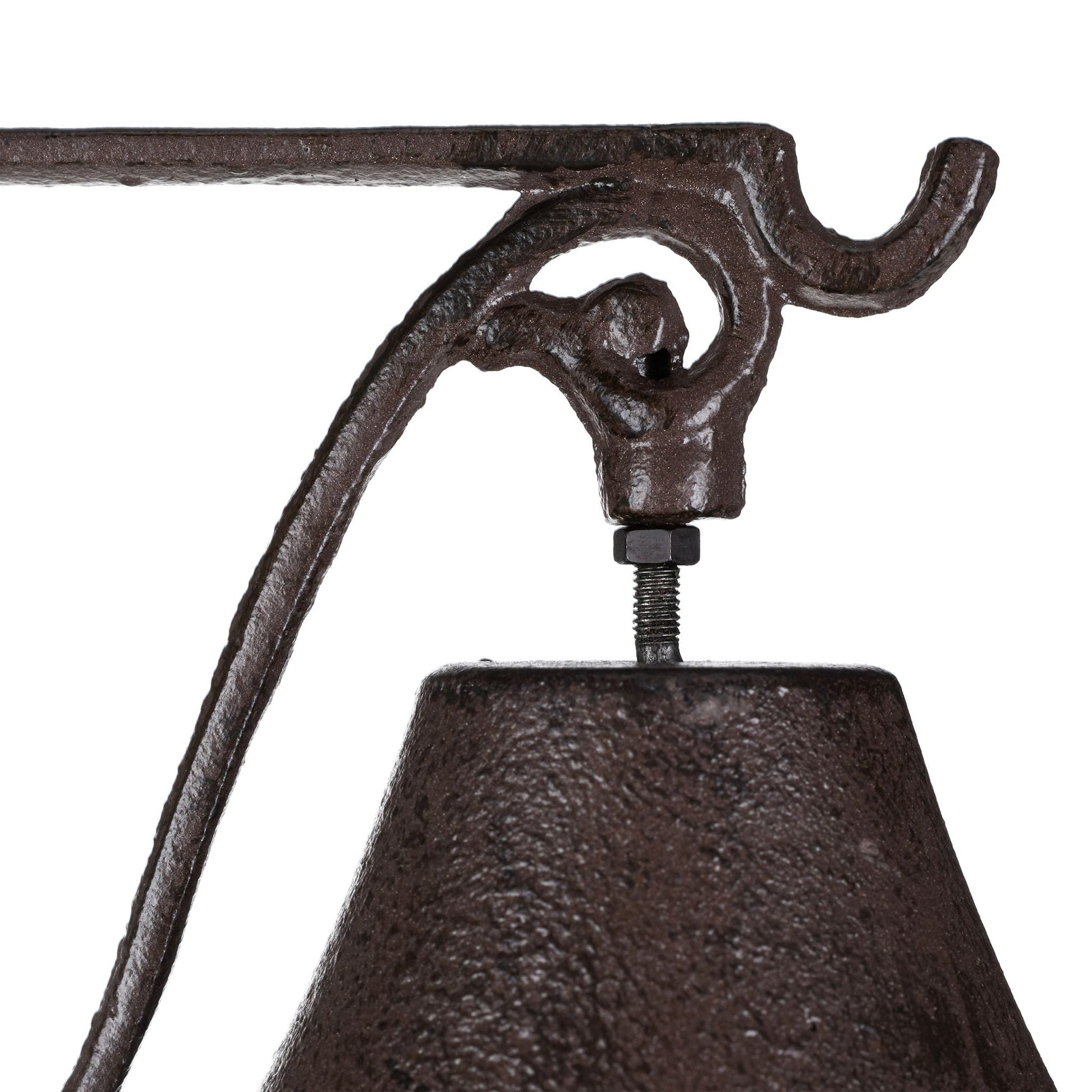 Türglocke Gusseisen antik Braun von Relaxdays
