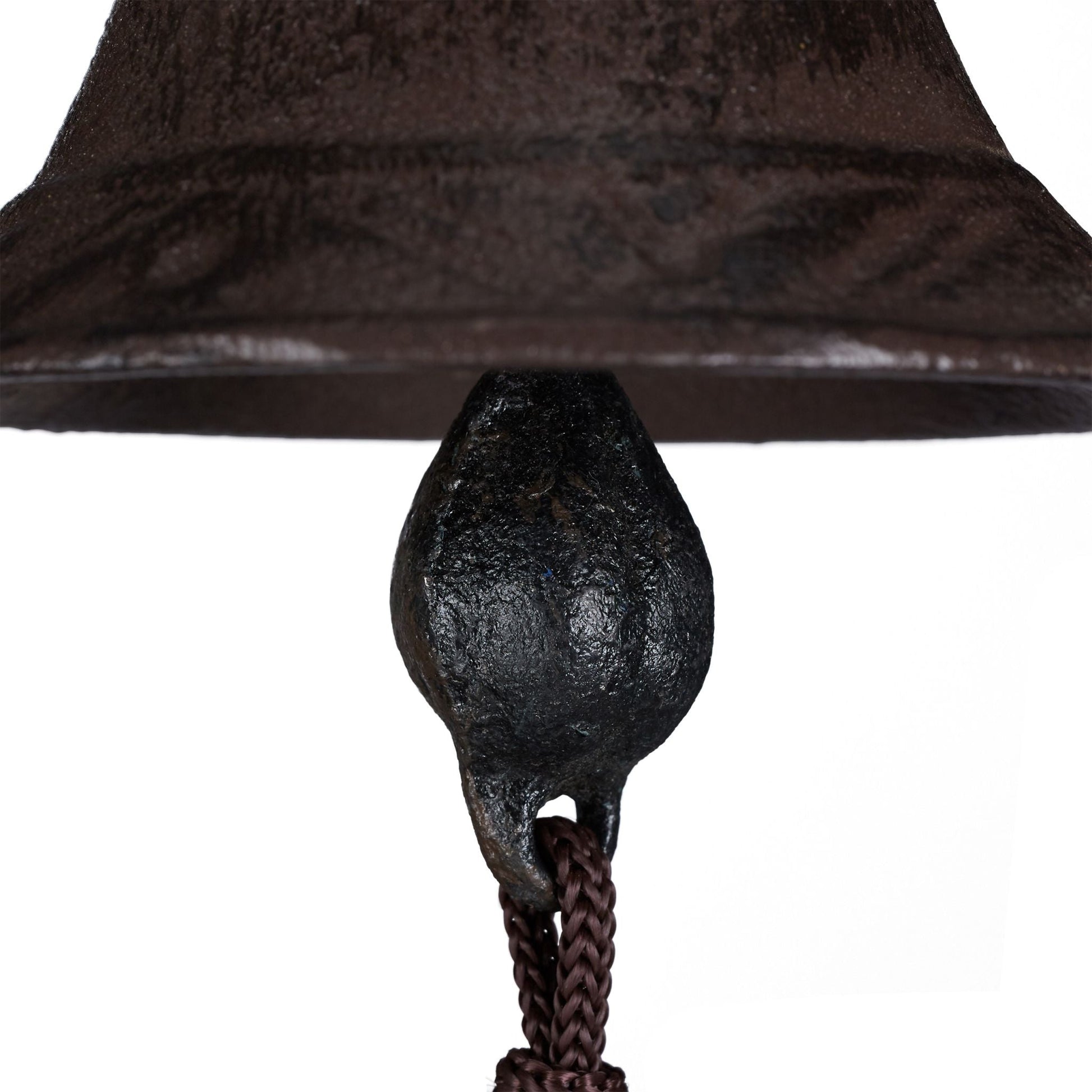 Türglocke Gusseisen Vögel Dunkelbraun von Relaxdays
