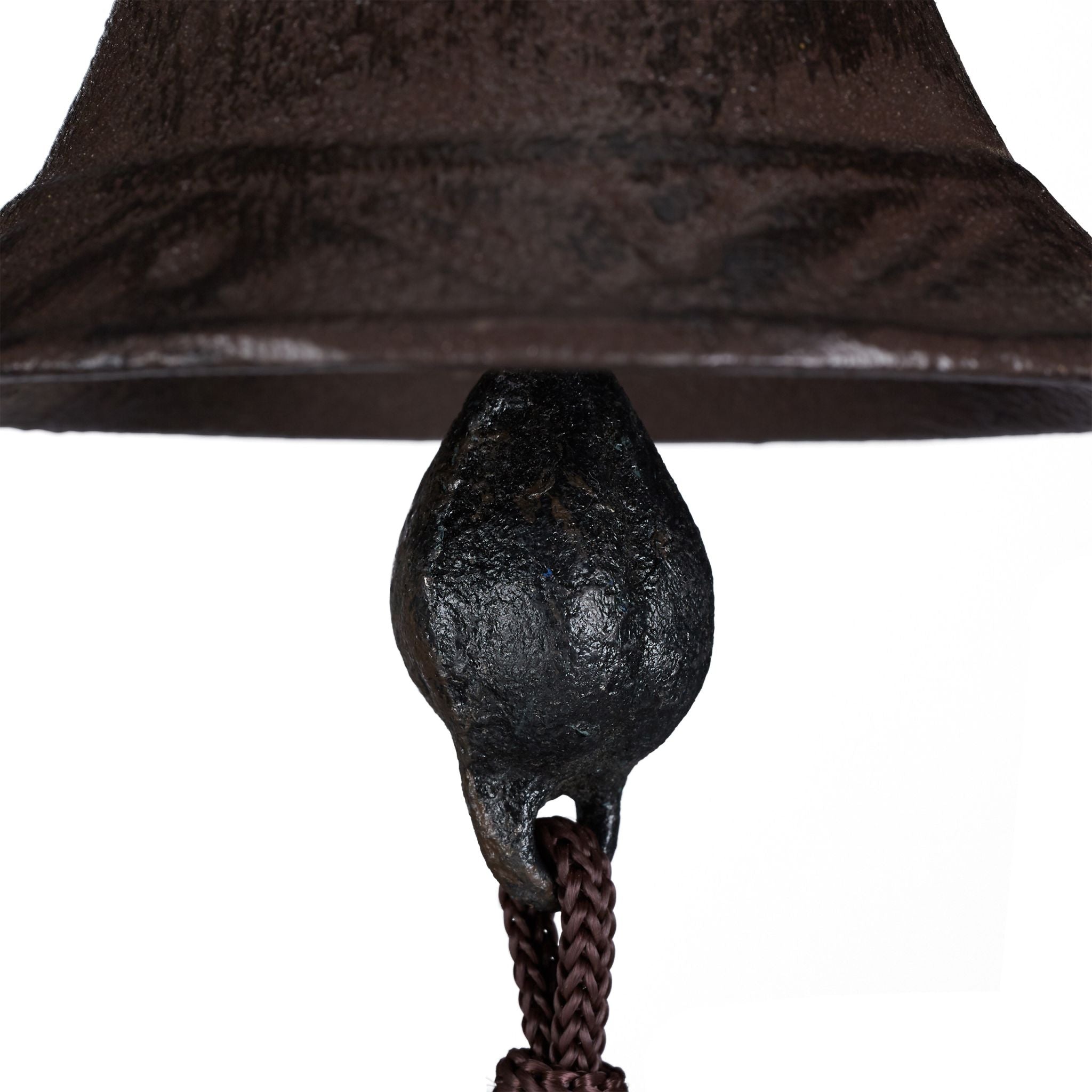 Türglocke Gusseisen Vögel Dunkelbraun von Relaxdays