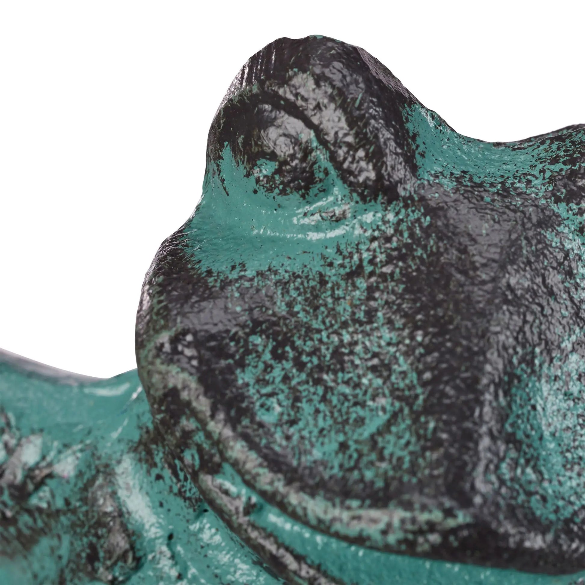 Gartenfigur Frosch Dunkelgrün von Relaxdays