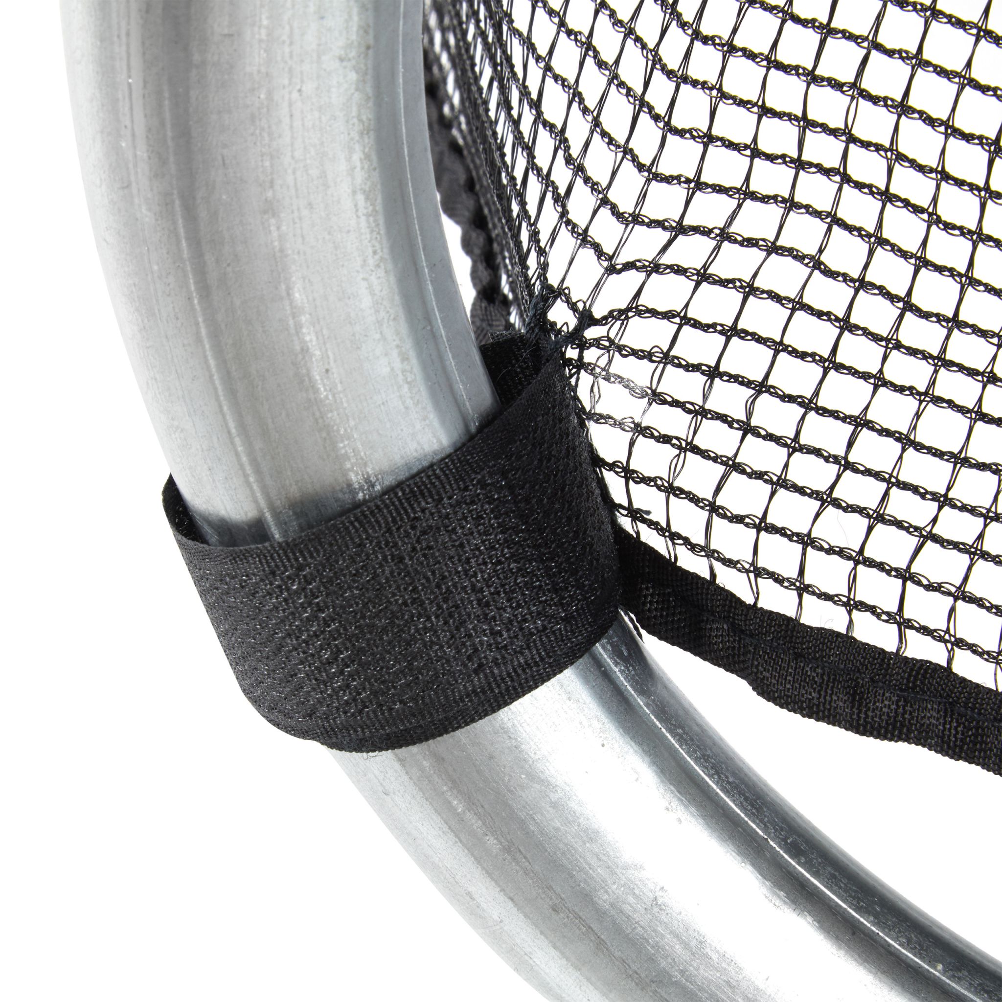 Rahmennetz Trampolin Schwarz von Relaxdays