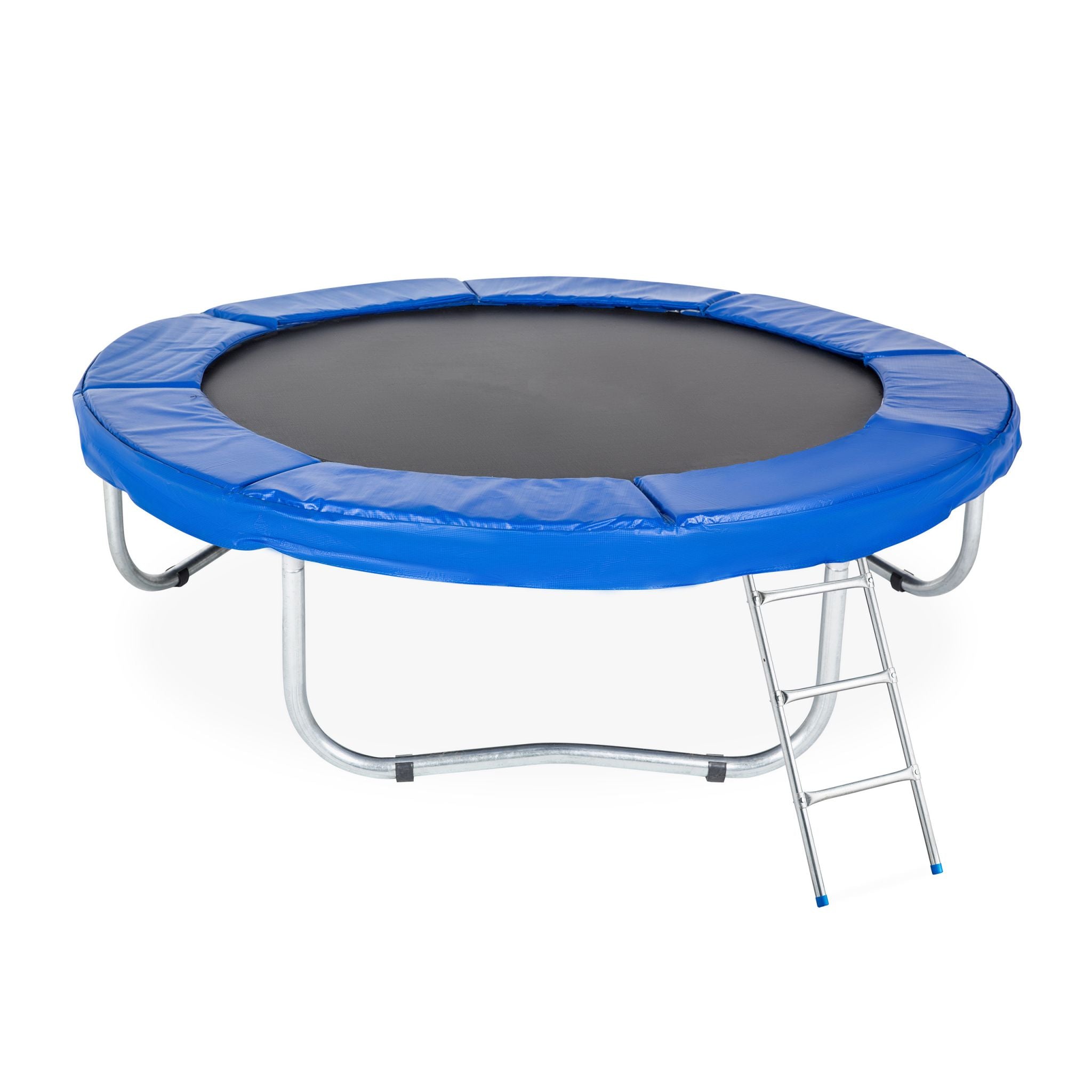 Leiter für Trampolin Blau-Silber von Relaxdays