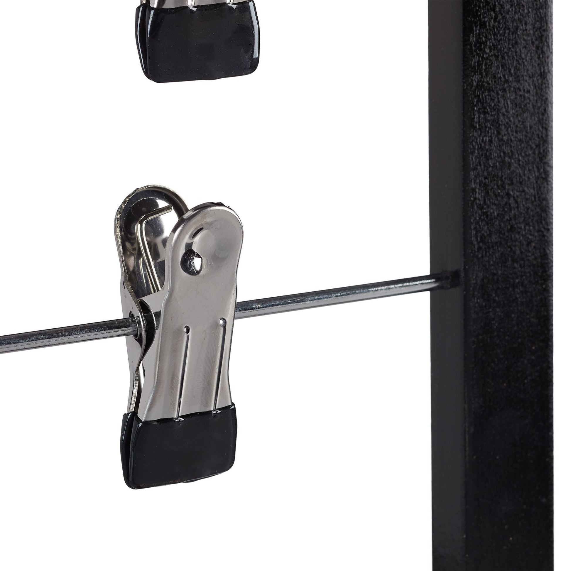 Rockbügel mehrfach 3er-Set Schwarz-Silber von Relaxdays