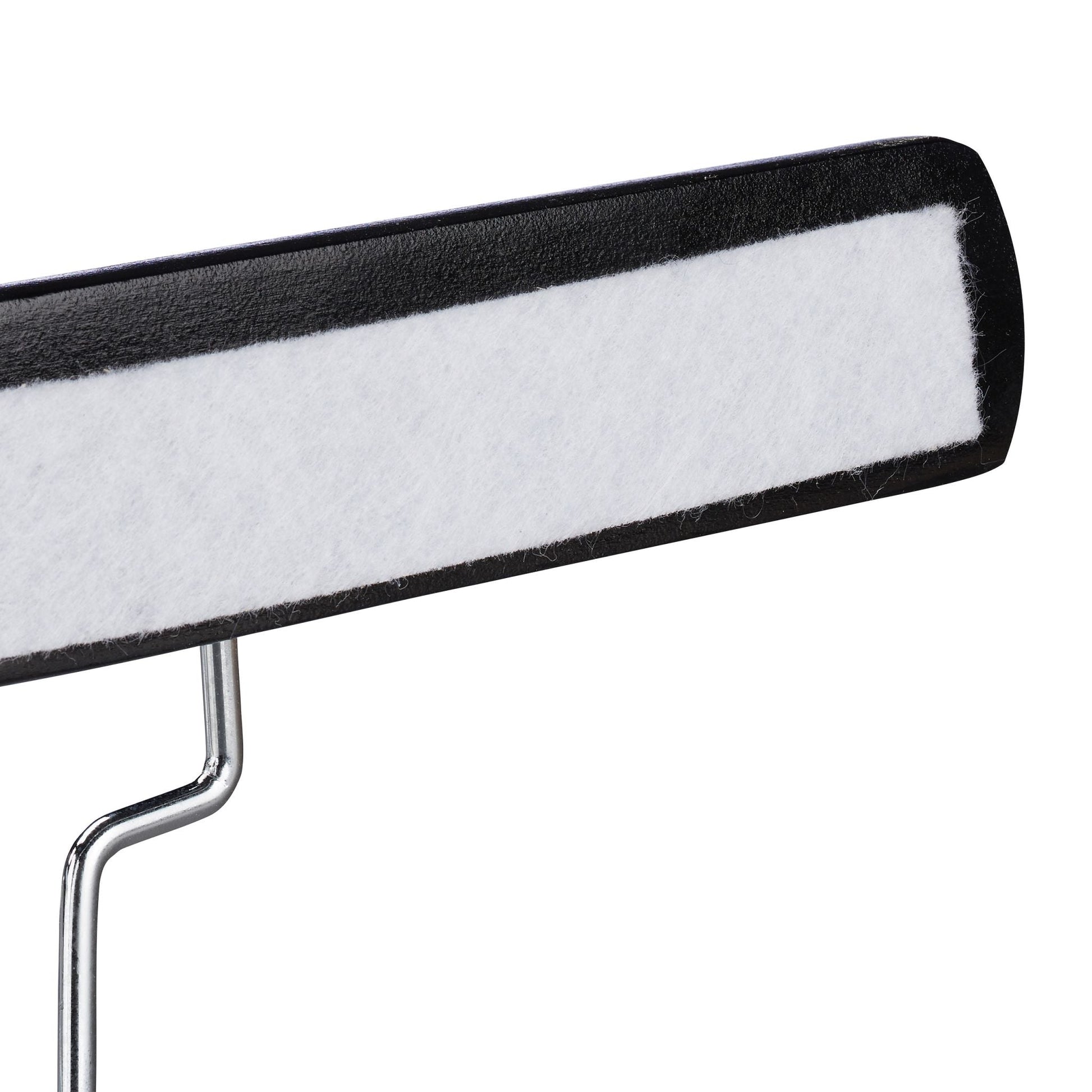 Hosenspanner 12er-Set Schwarz-Silber von Relaxdays