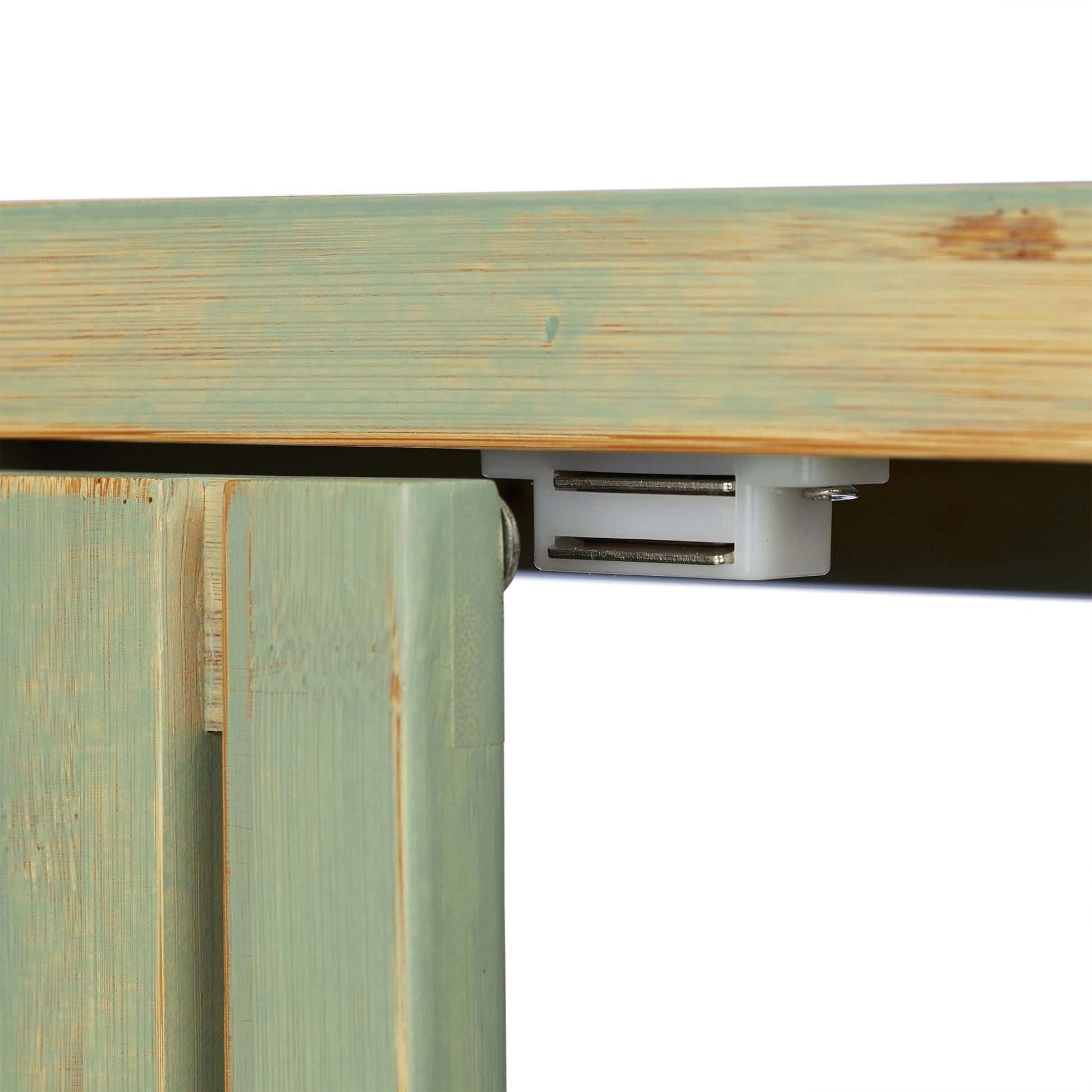 Hängeschrank Vintage Bambus Grün von Relaxdays