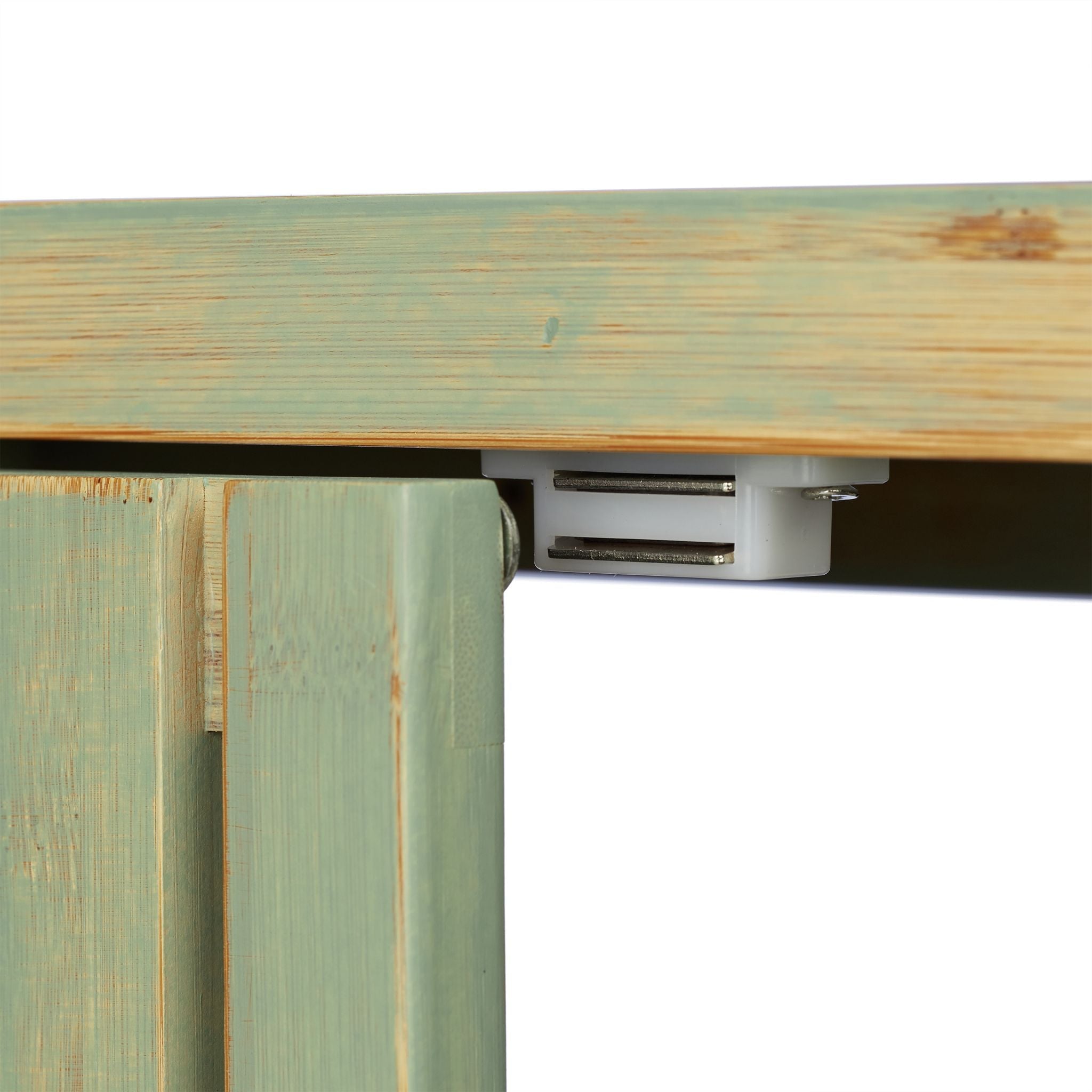 Hängeschrank Vintage Bambus Grün von Relaxdays