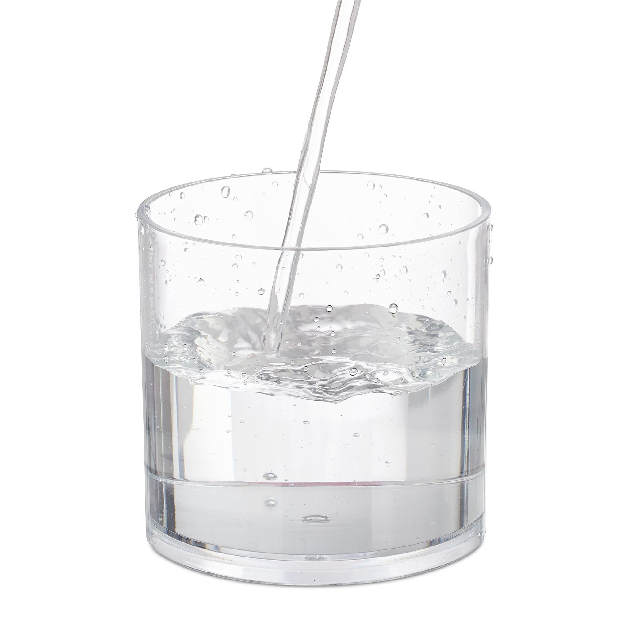 Wattestäbchen Aufbewahrung 3er-Set Hellbraun-Transparent