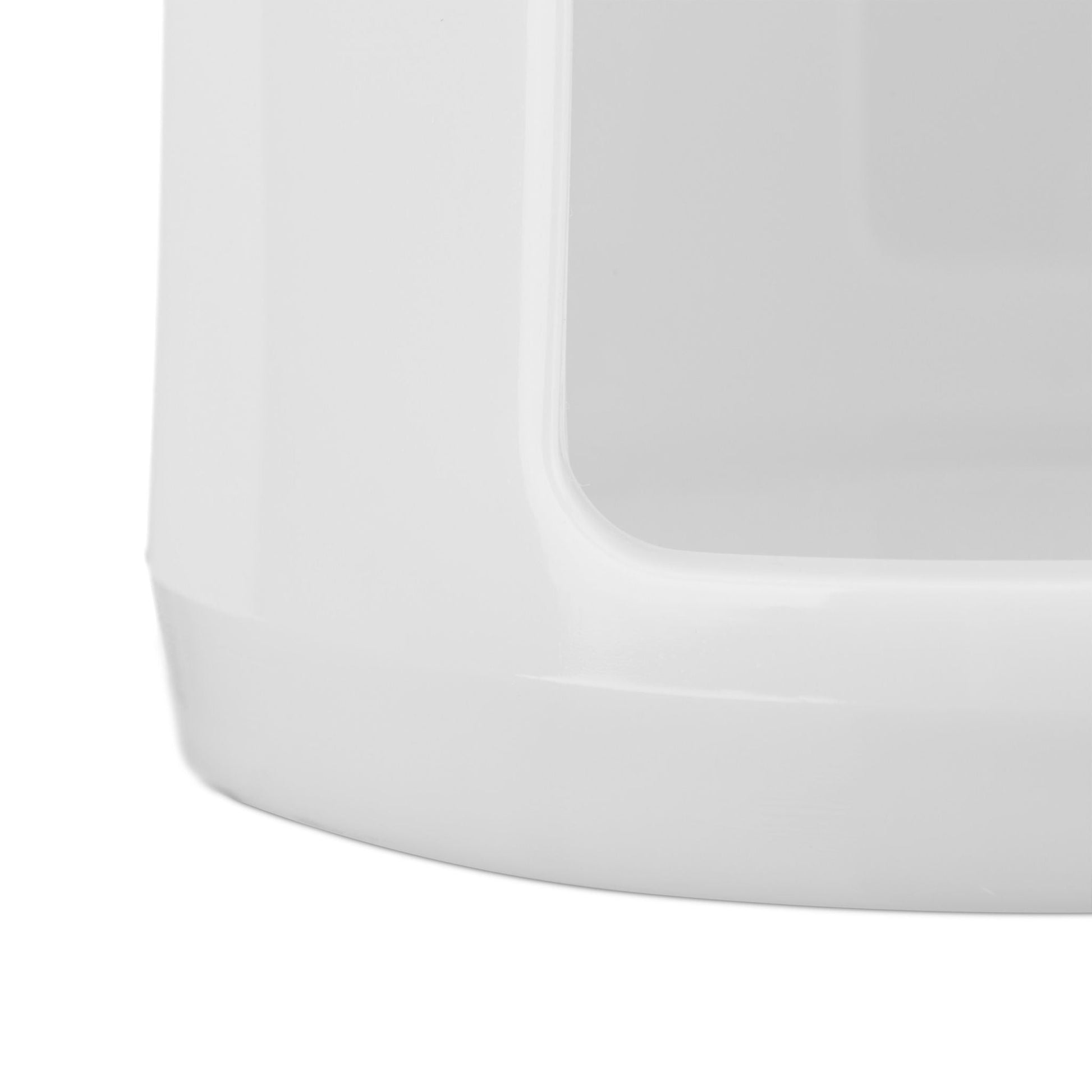 Wattepads Aufbewahrung 2er-Set Weiss von Relaxdays