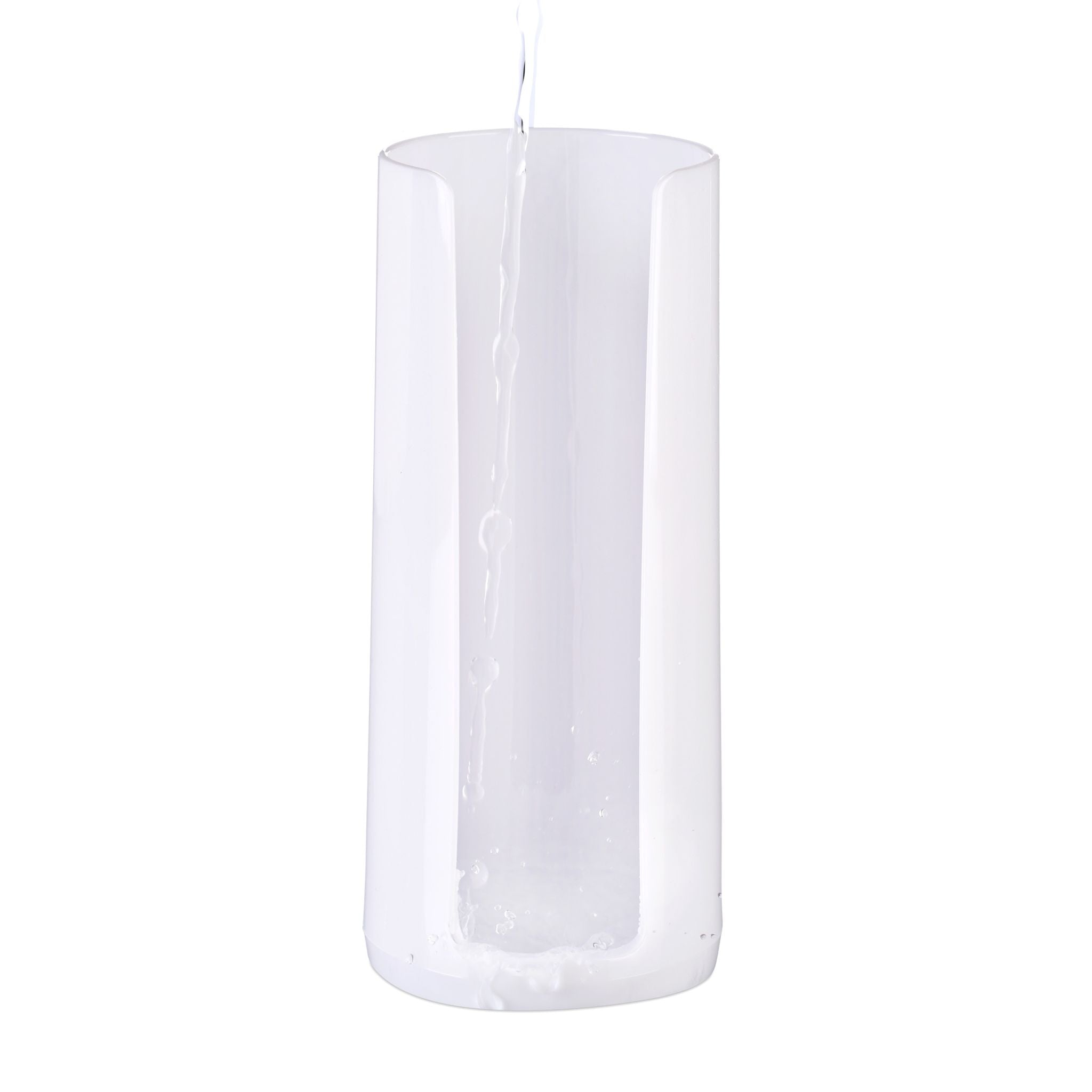 Wattepads Aufbewahrung 2er-Set Weiss-Hellbraun