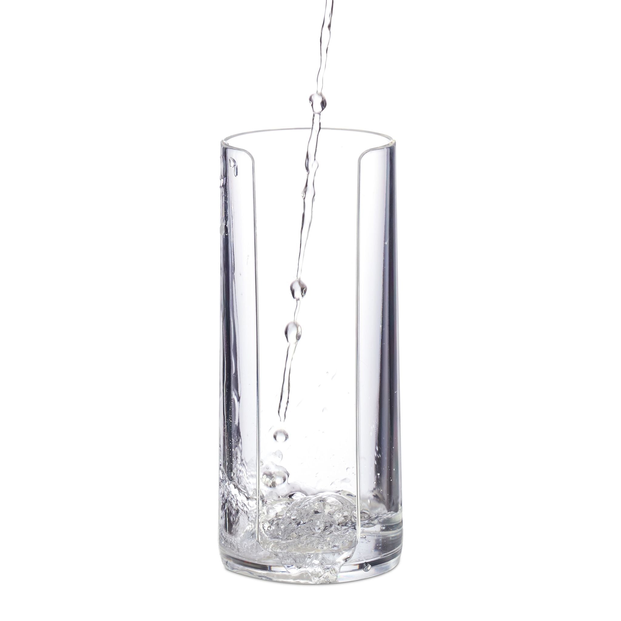 Wattepads Aufbewahrung 2er-Set Hellbraun-Transparent