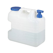 Wasserkanister mit Hahn Weiss-Blau von Relaxdays