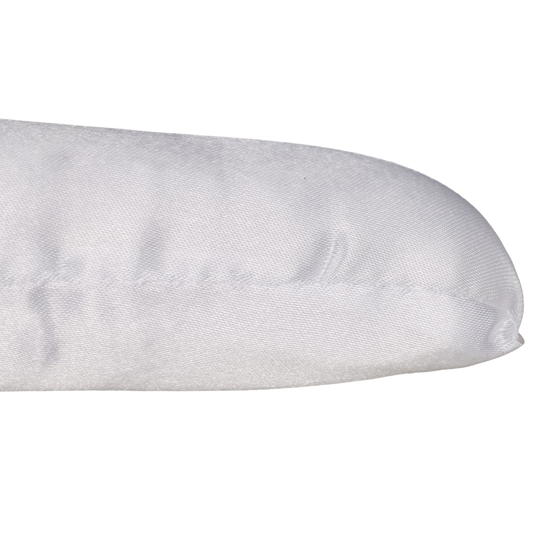 Kleiderbügel Satin 10er-Set Weiss von Relaxdays