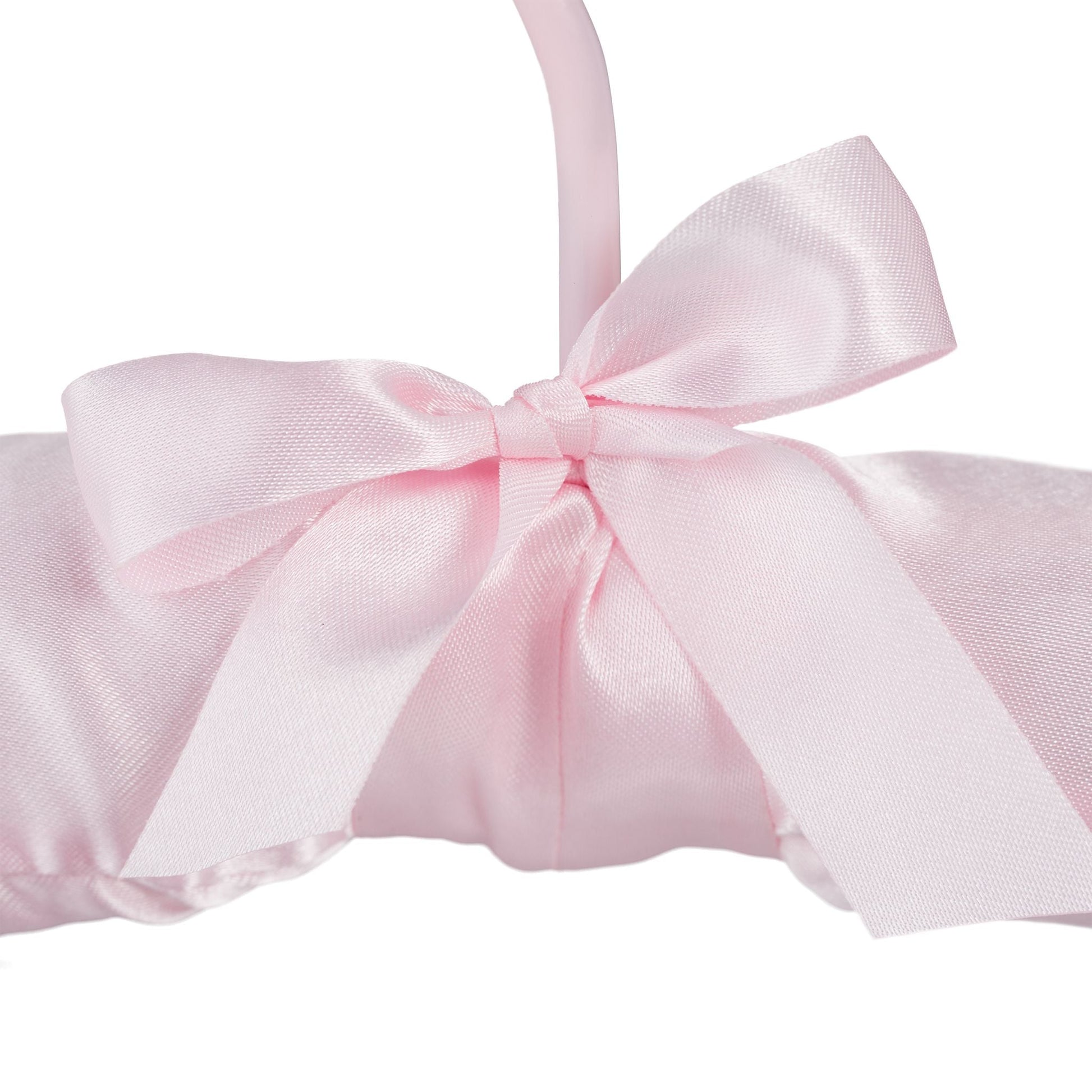 Kleiderbügel Satin 10er-Set Rosa von Relaxdays