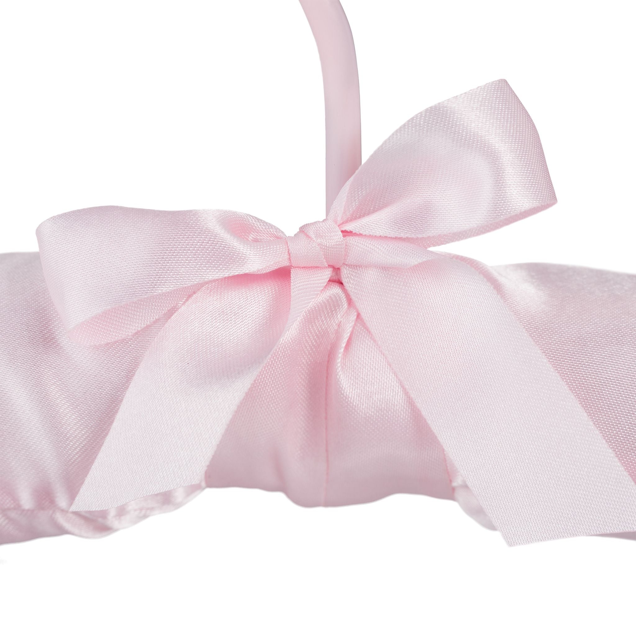 Kleiderbügel Satin 10er-Set Rosa von Relaxdays