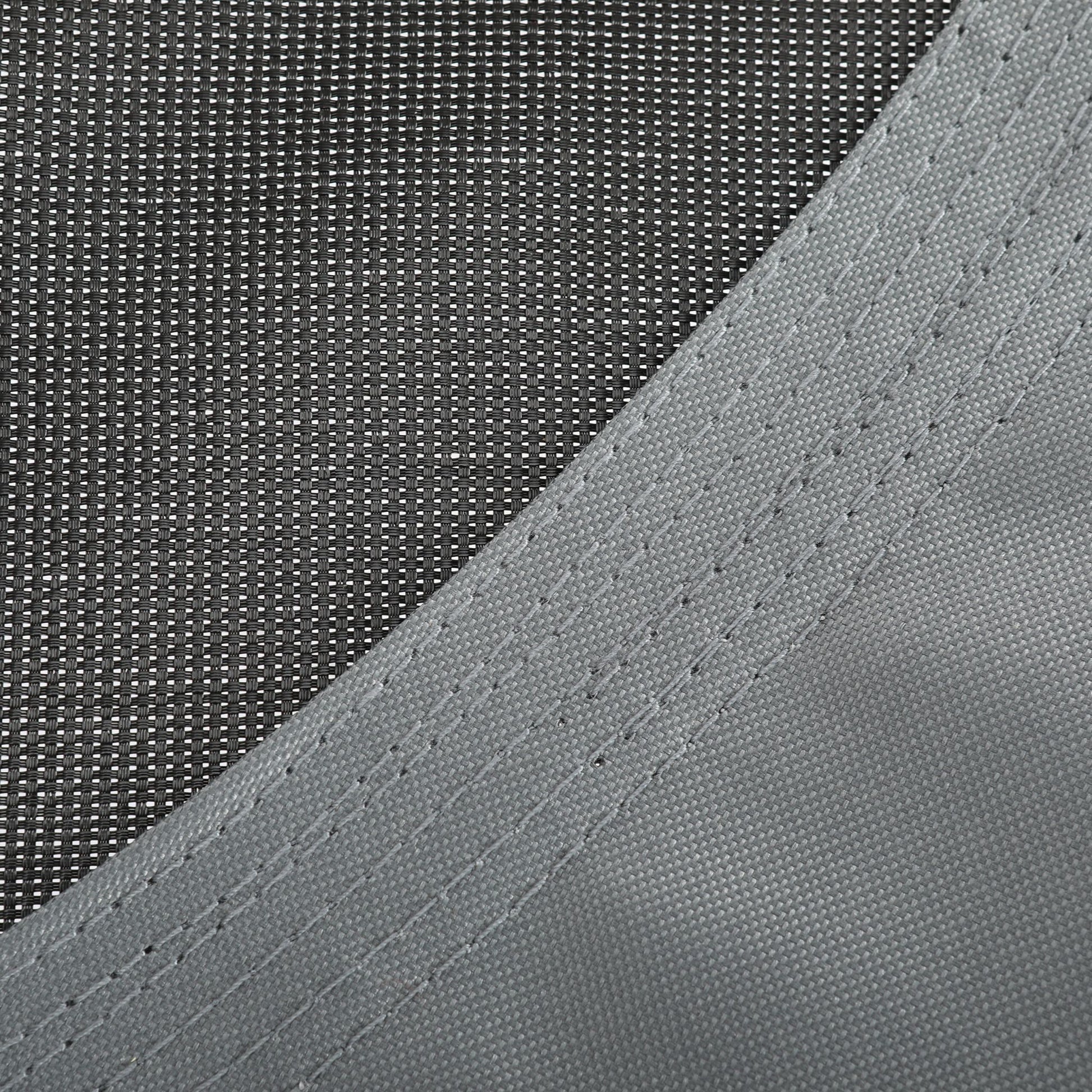 Nestschaukel 90cm Weiss-Schwarz-Grau von Relaxdays