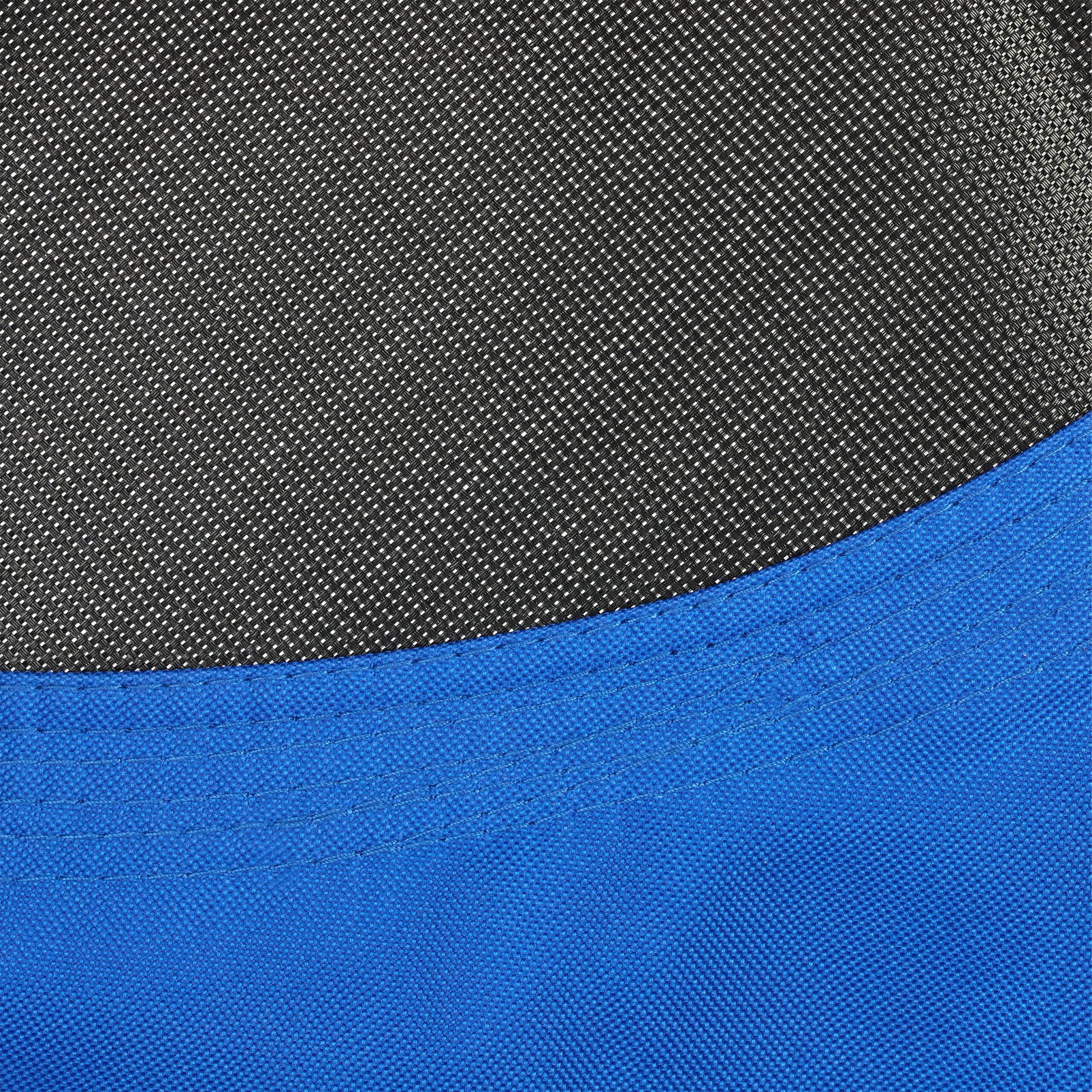 Nestschaukel 90cm Weiss-Blau-Schwarz von Relaxdays
