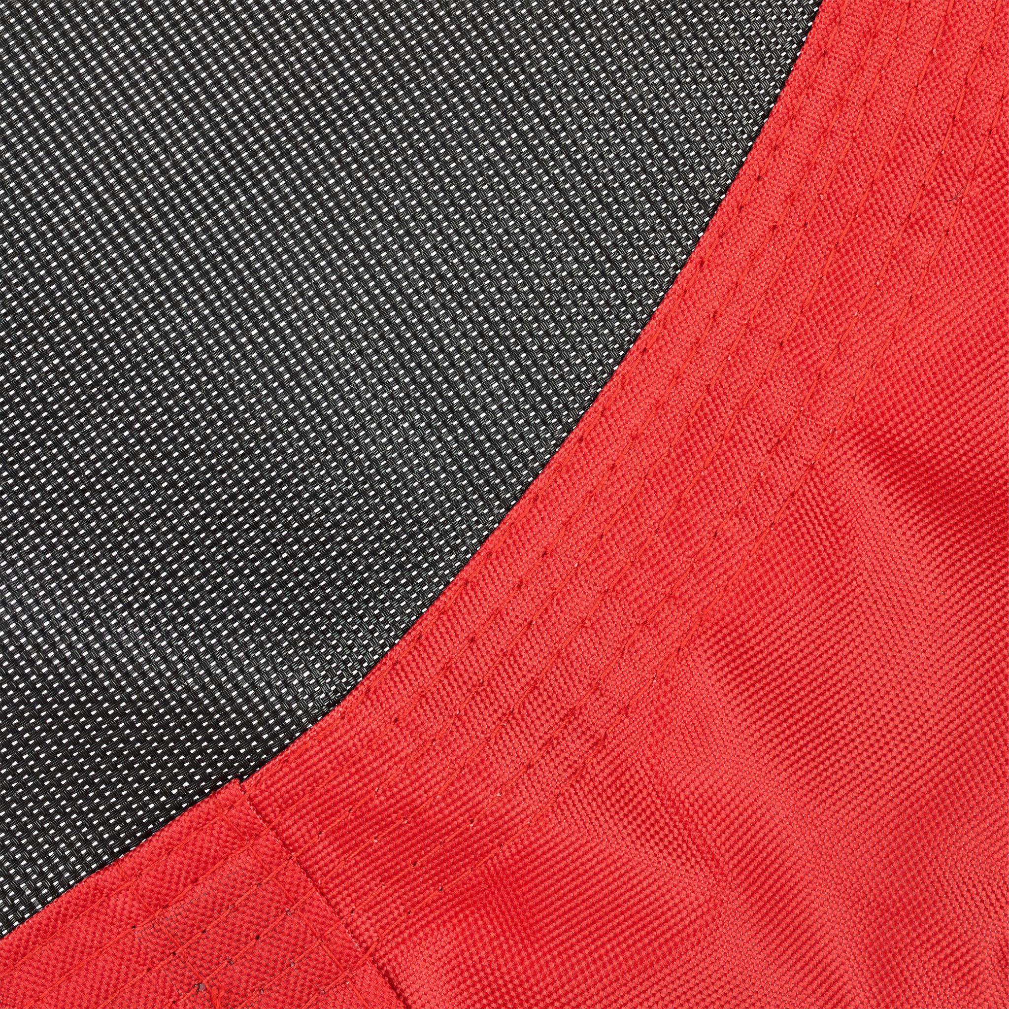 Nestschaukel 90cm Weiss-Rot-Schwarz von Relaxdays
