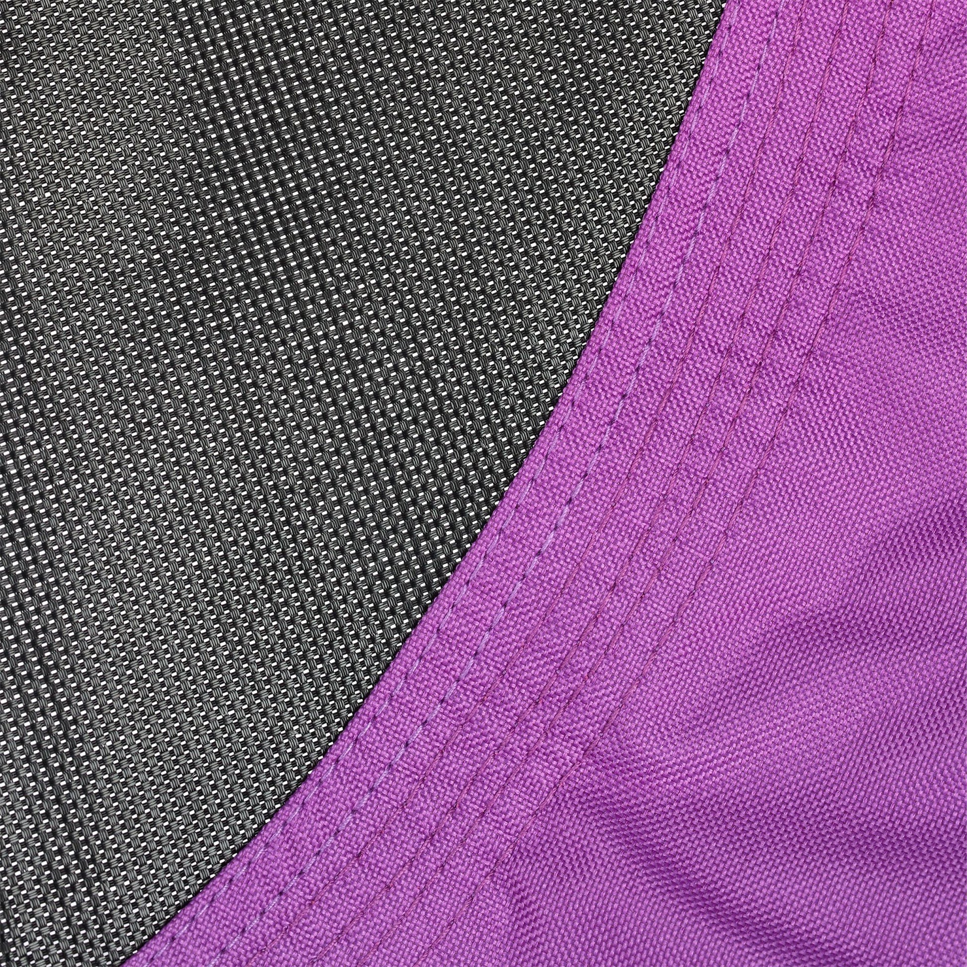 Nestschaukel 90cm Weiss-Lila-Schwarz von Relaxdays