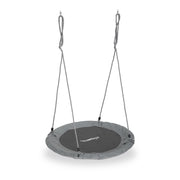 Nestschaukel 110cm Weiss-Schwarz-Grau von Relaxdays