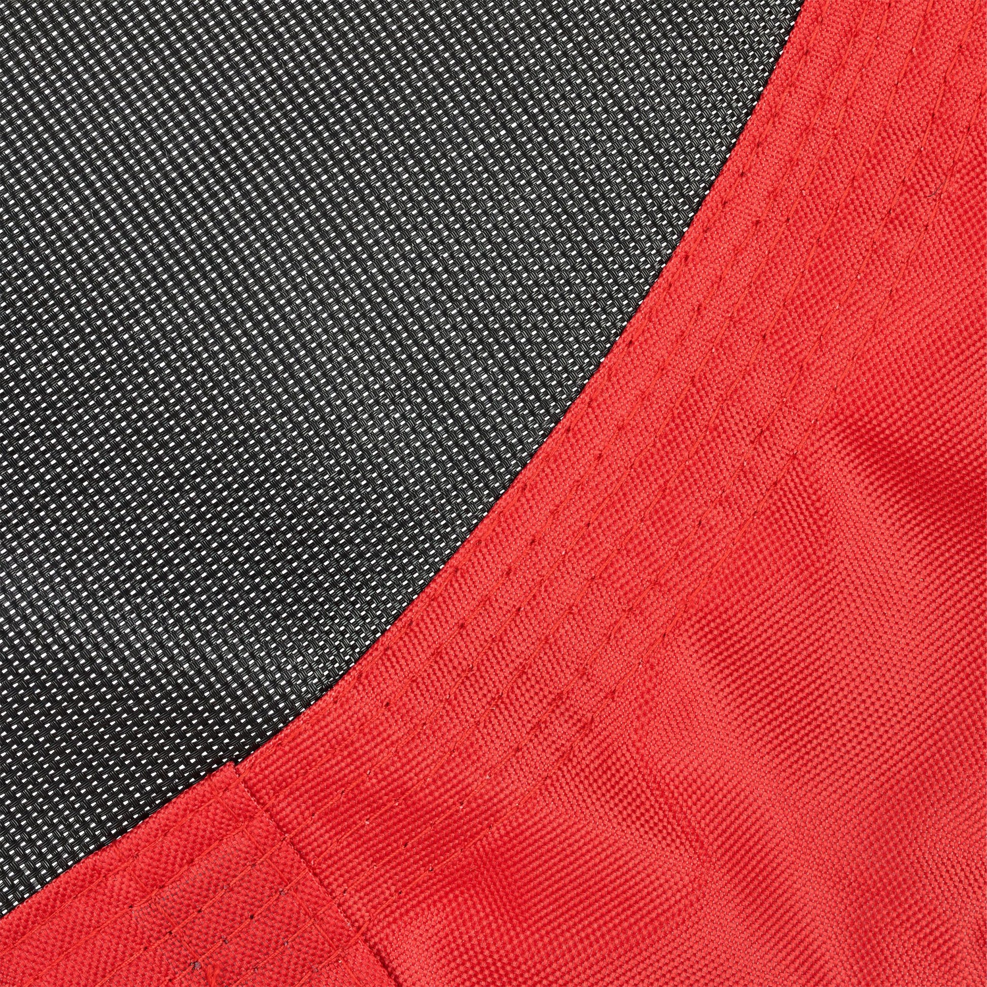 Nestschaukel 110cm Weiss-Rot-Schwarz von Relaxdays
