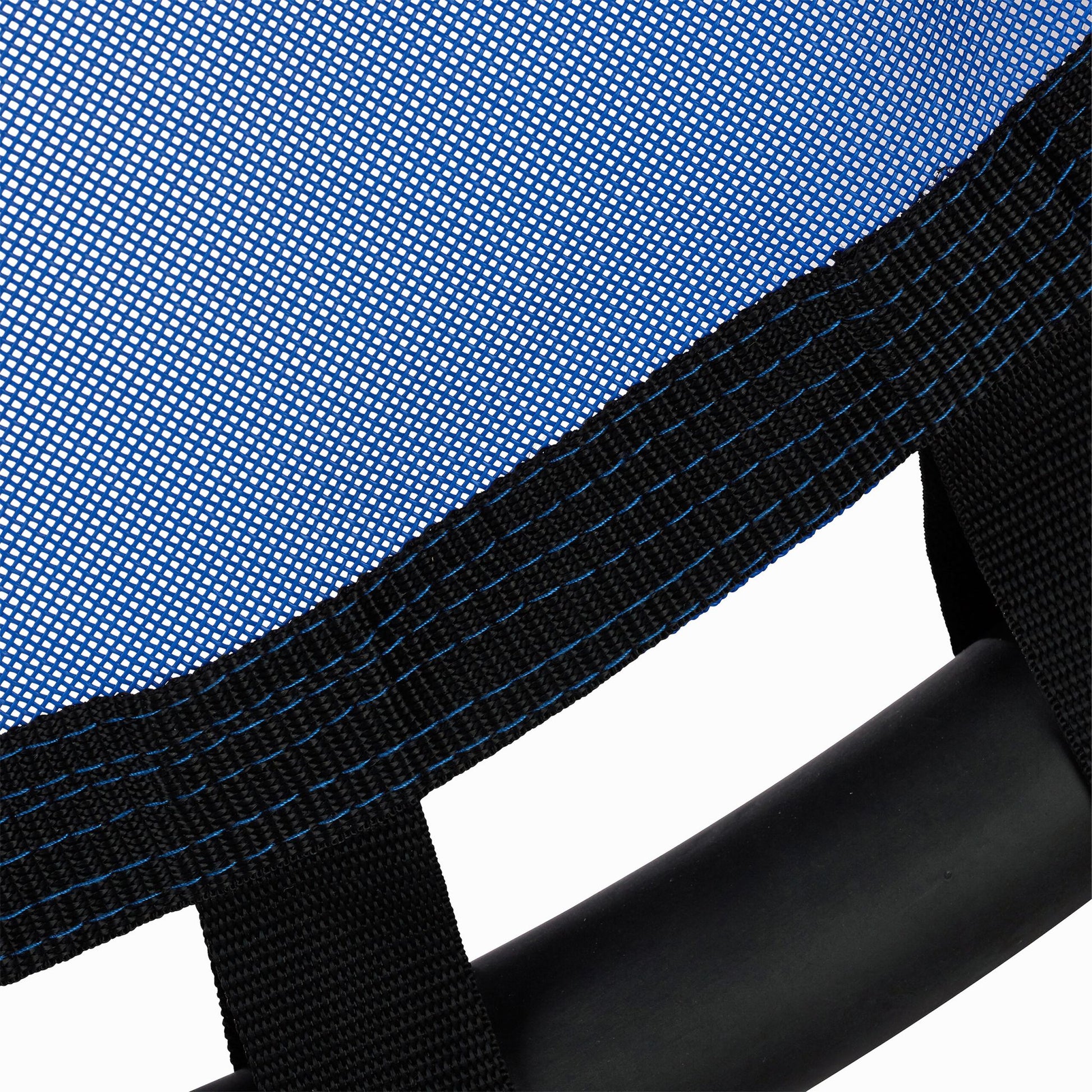Nestschaukel 80cm Blau-Schwarz von Relaxdays