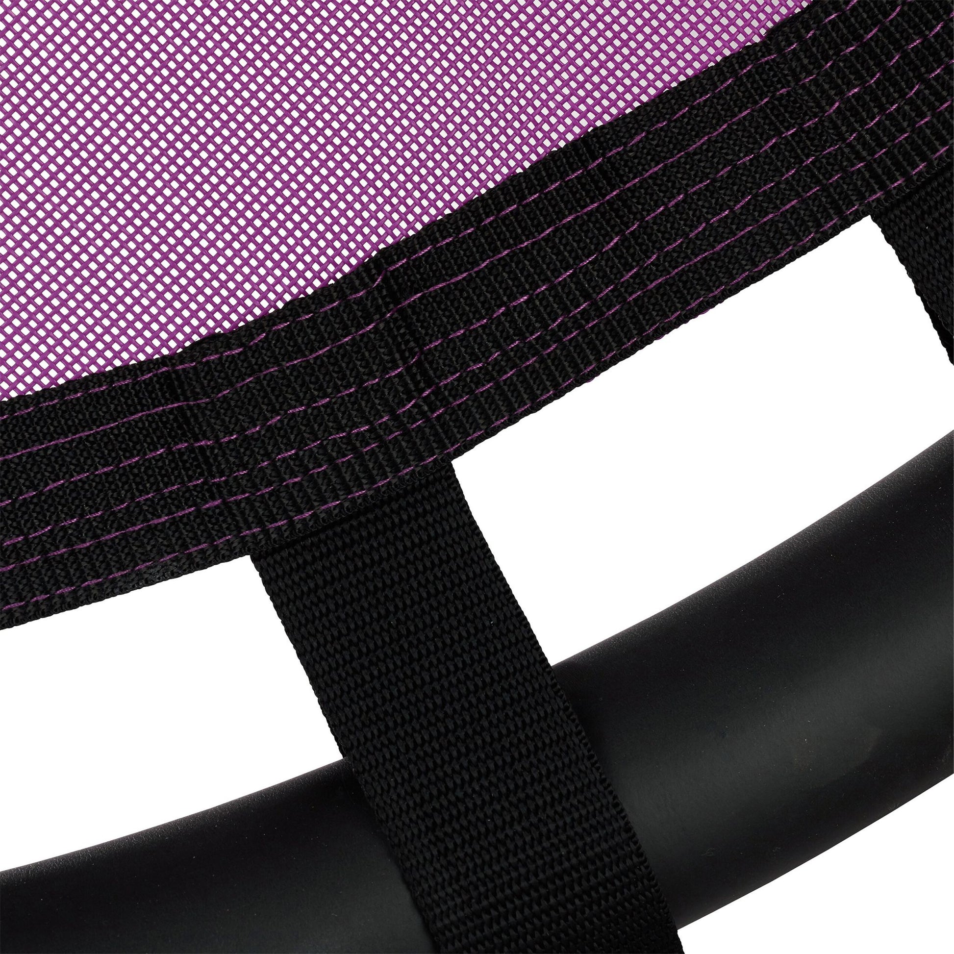 Nestschaukel 120cm Lila-Schwarz von Relaxdays